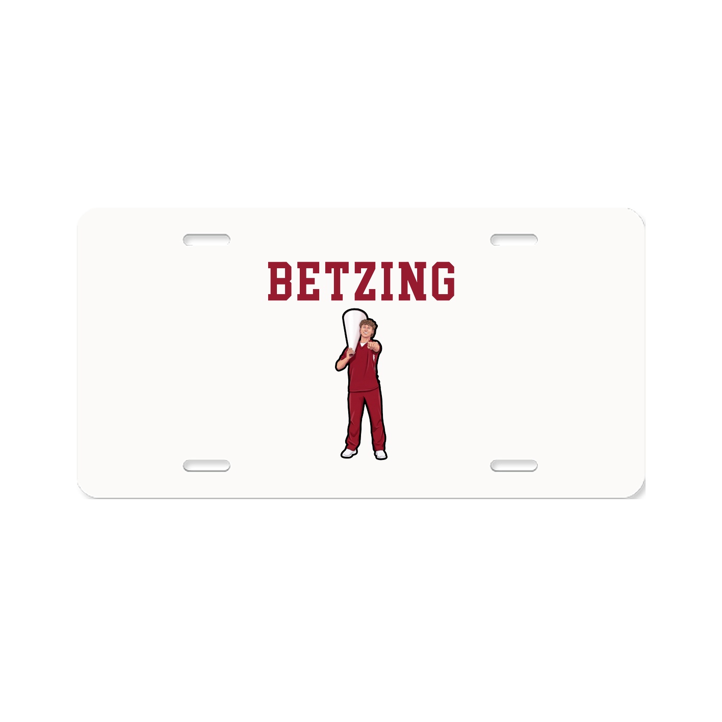 License Plate — Shirsey in Classic