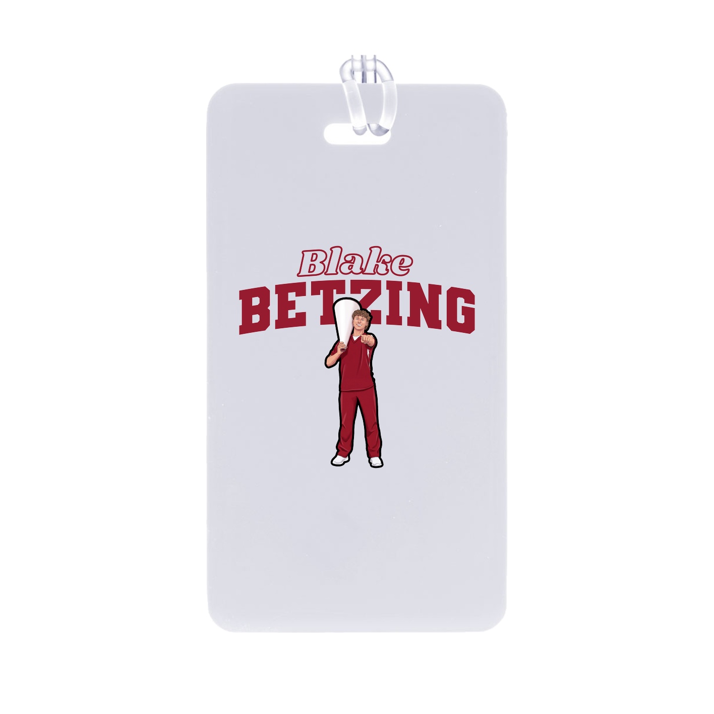 Bag Tag — Name Arch in Classic