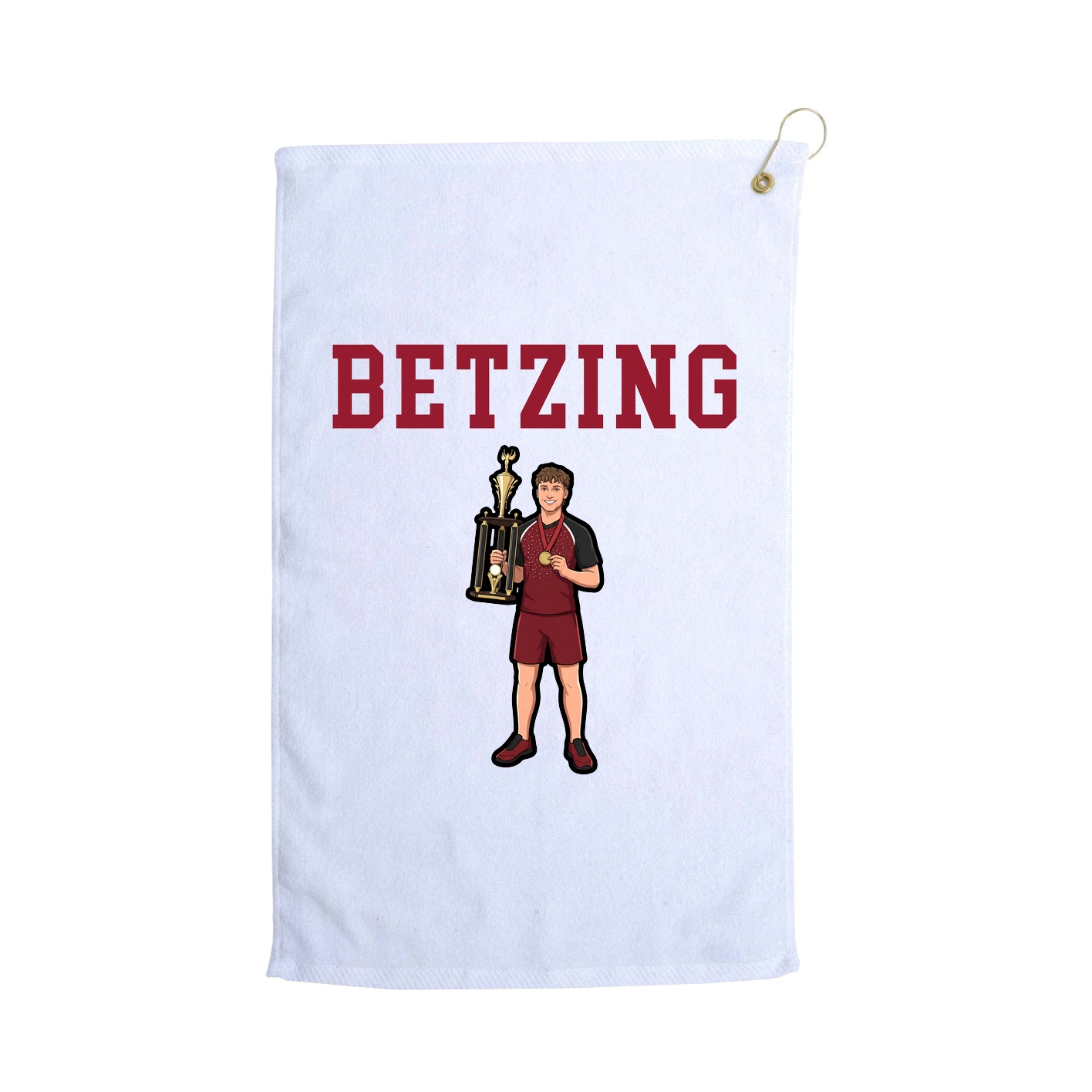 Golf Towel — Shirsey in White