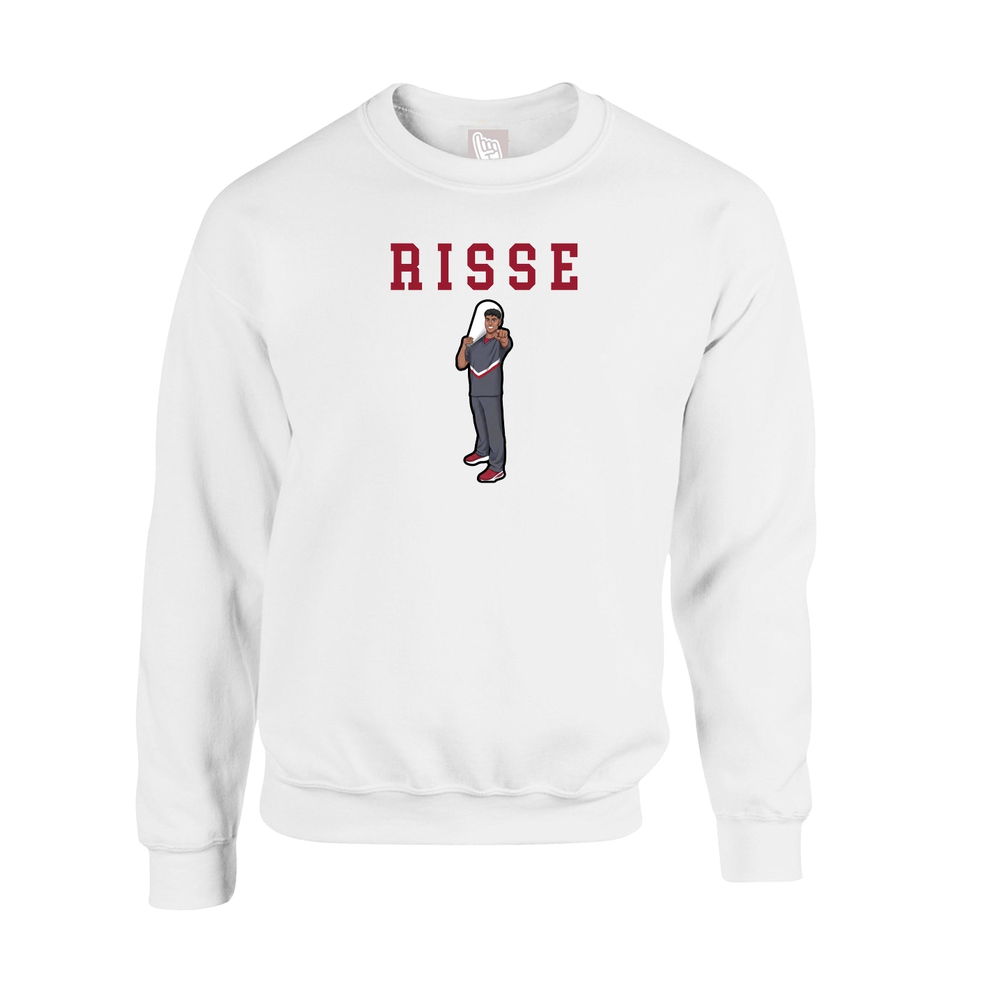 Fleece Crew — Shirsey in White