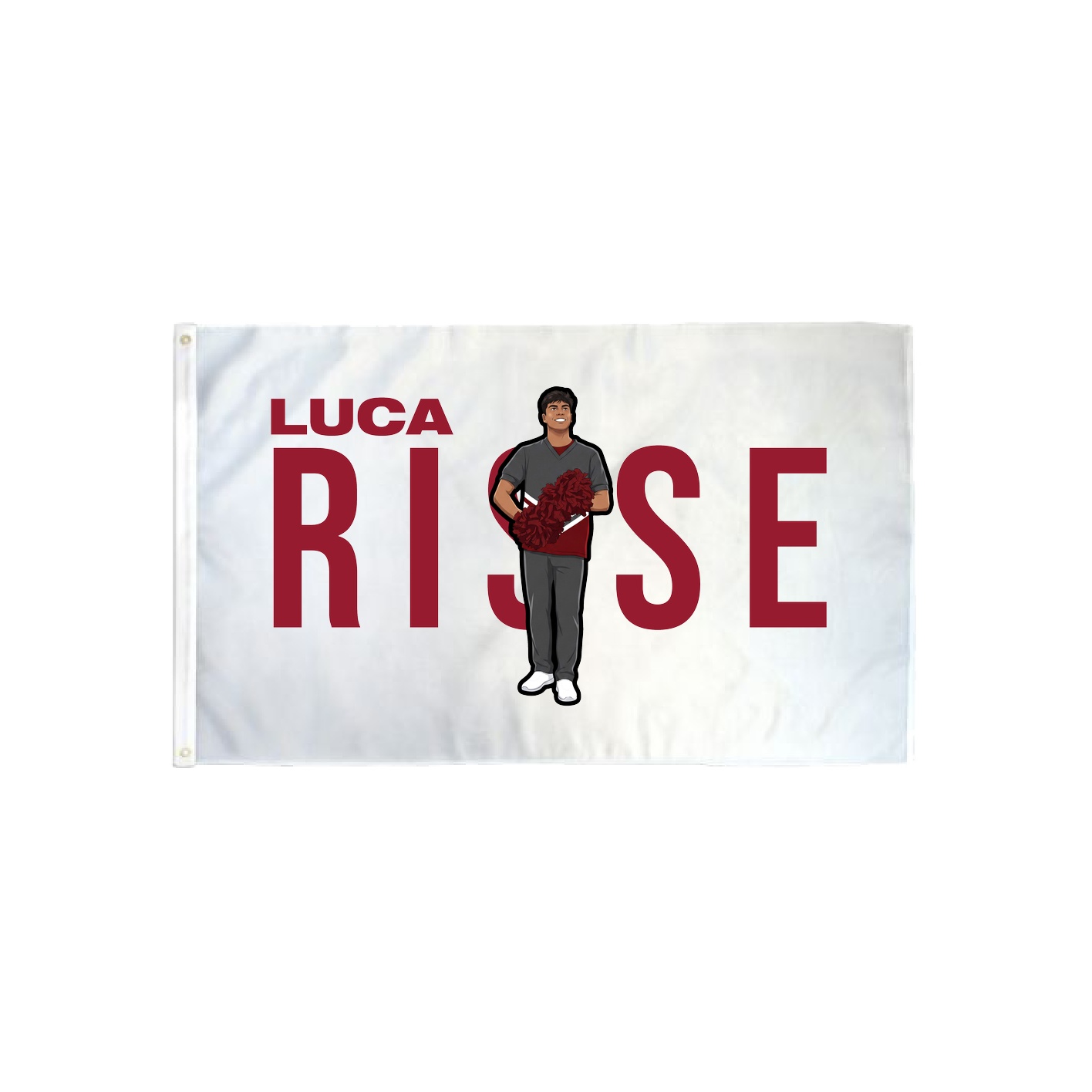 3x5 Flag — Player Name in Classic