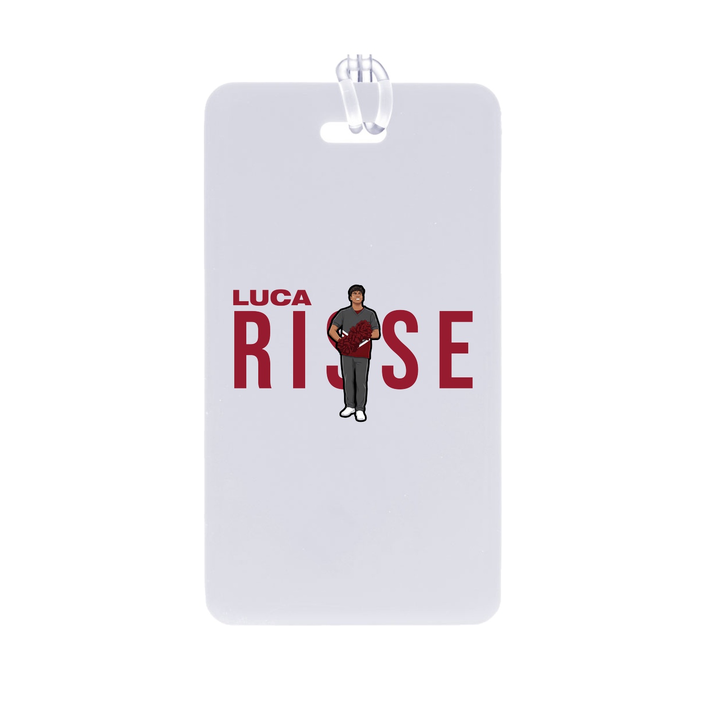 Bag Tag — Player Name in Classic