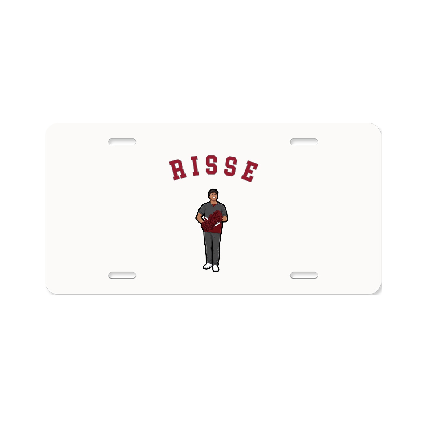 License Plate — Shirsey Arch in Classic