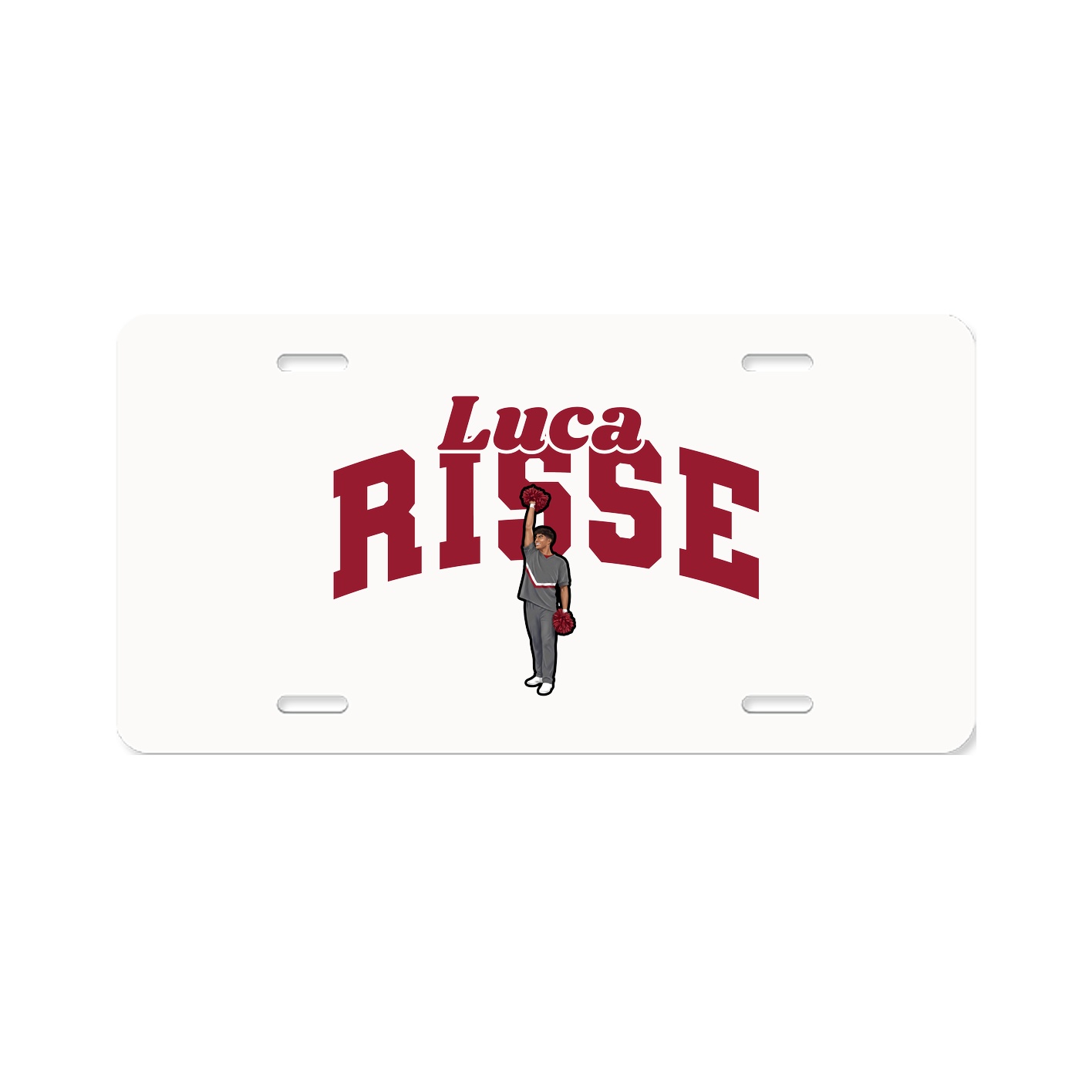 License Plate — Signature Arch in Classic