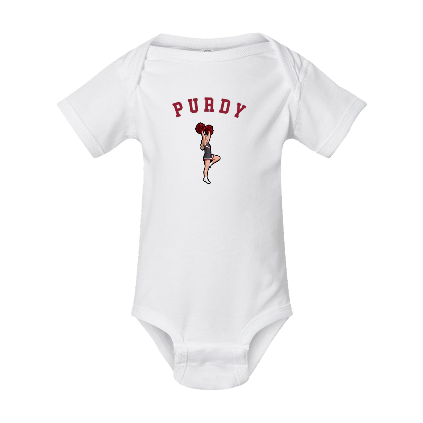Baby Onesie — Shirsey Arch in White