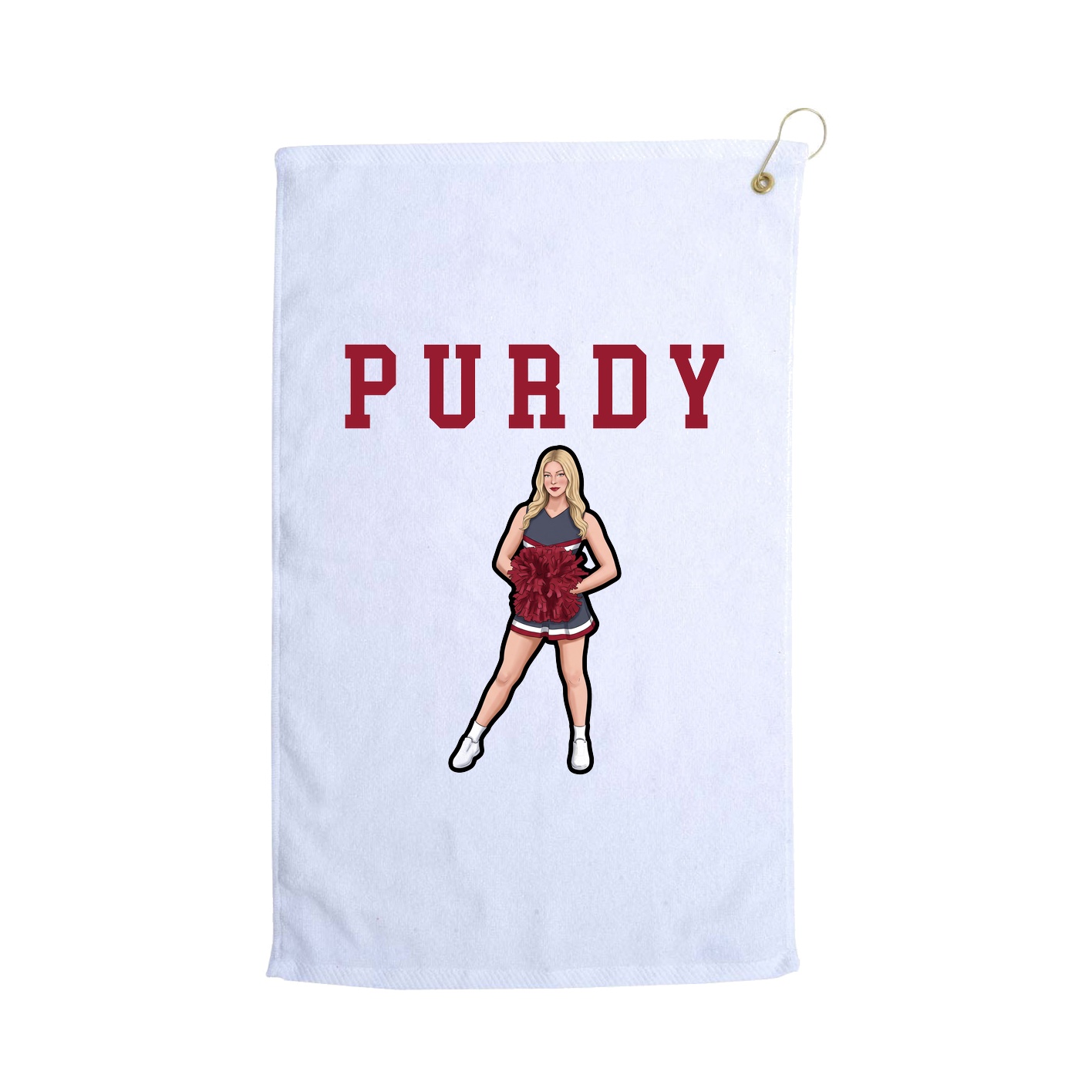 Golf Towel — Shirsey in White