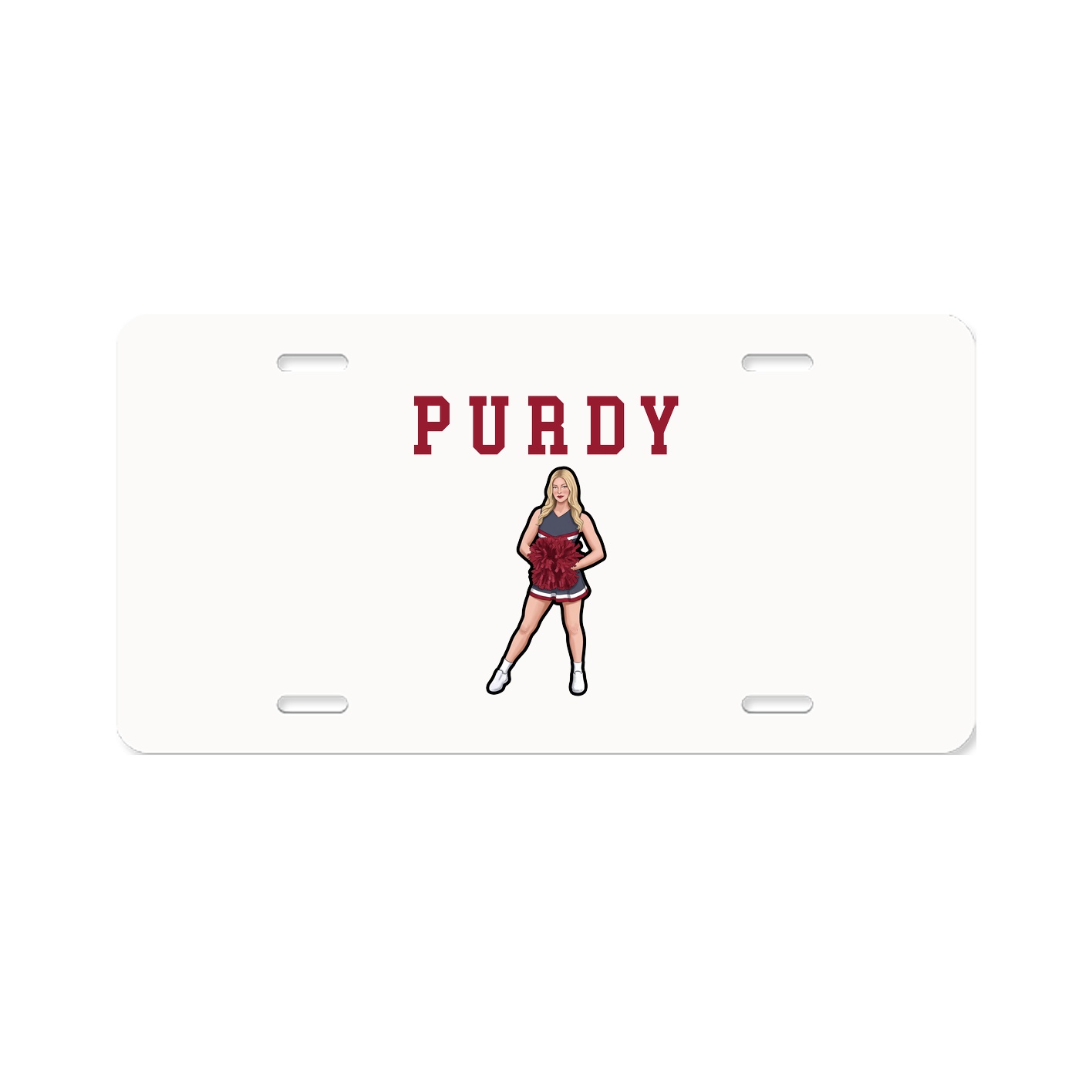 License Plate — Shirsey in Classic