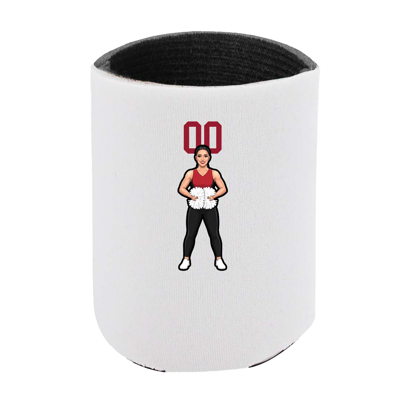 Can Holder — Number Top in White