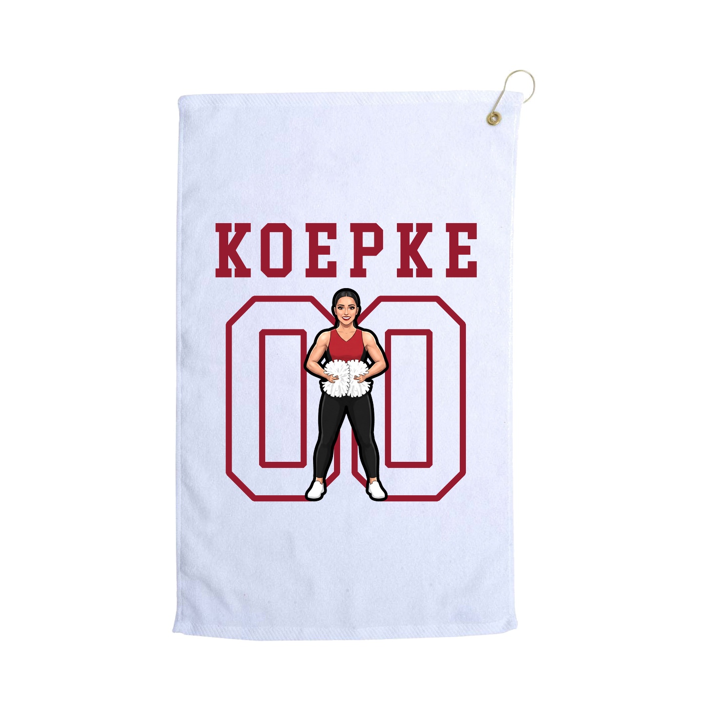 Golf Towel — Shirsey in White