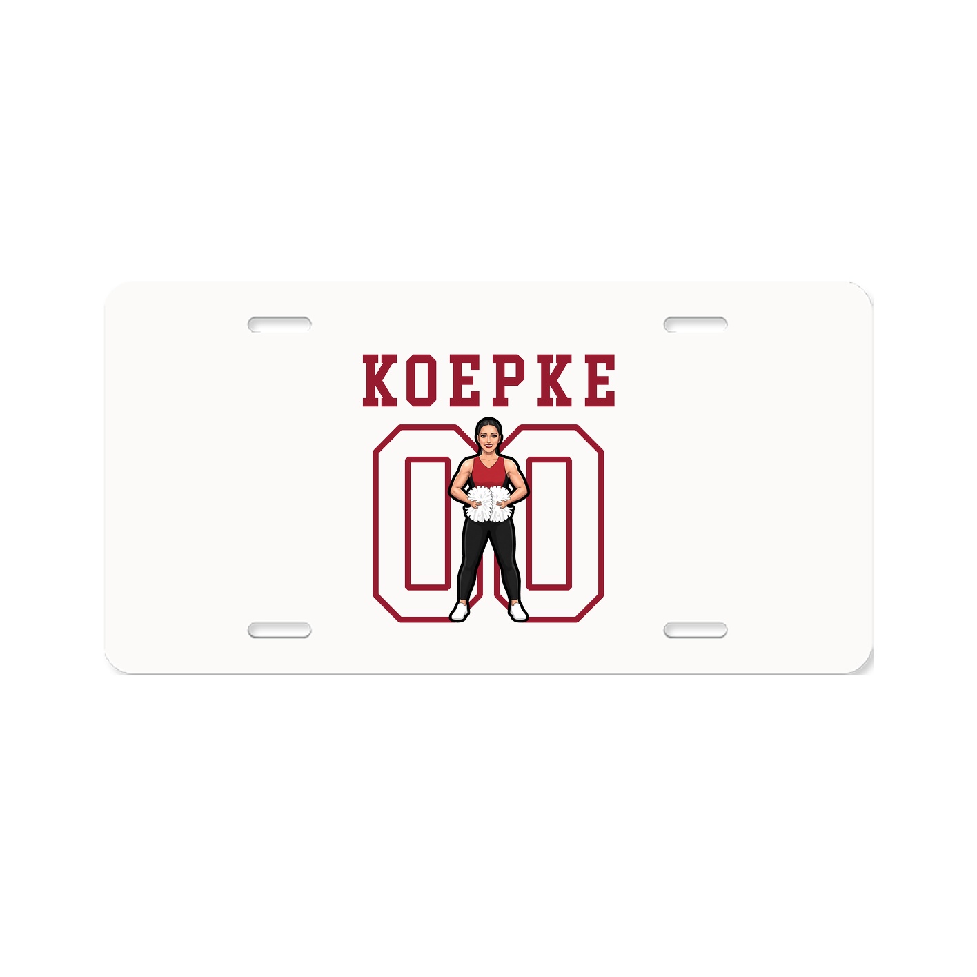 License Plate — Shirsey in Classic