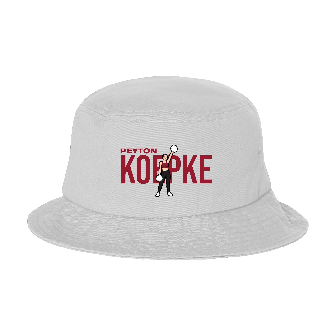 Bucket Cap — Player Name in White