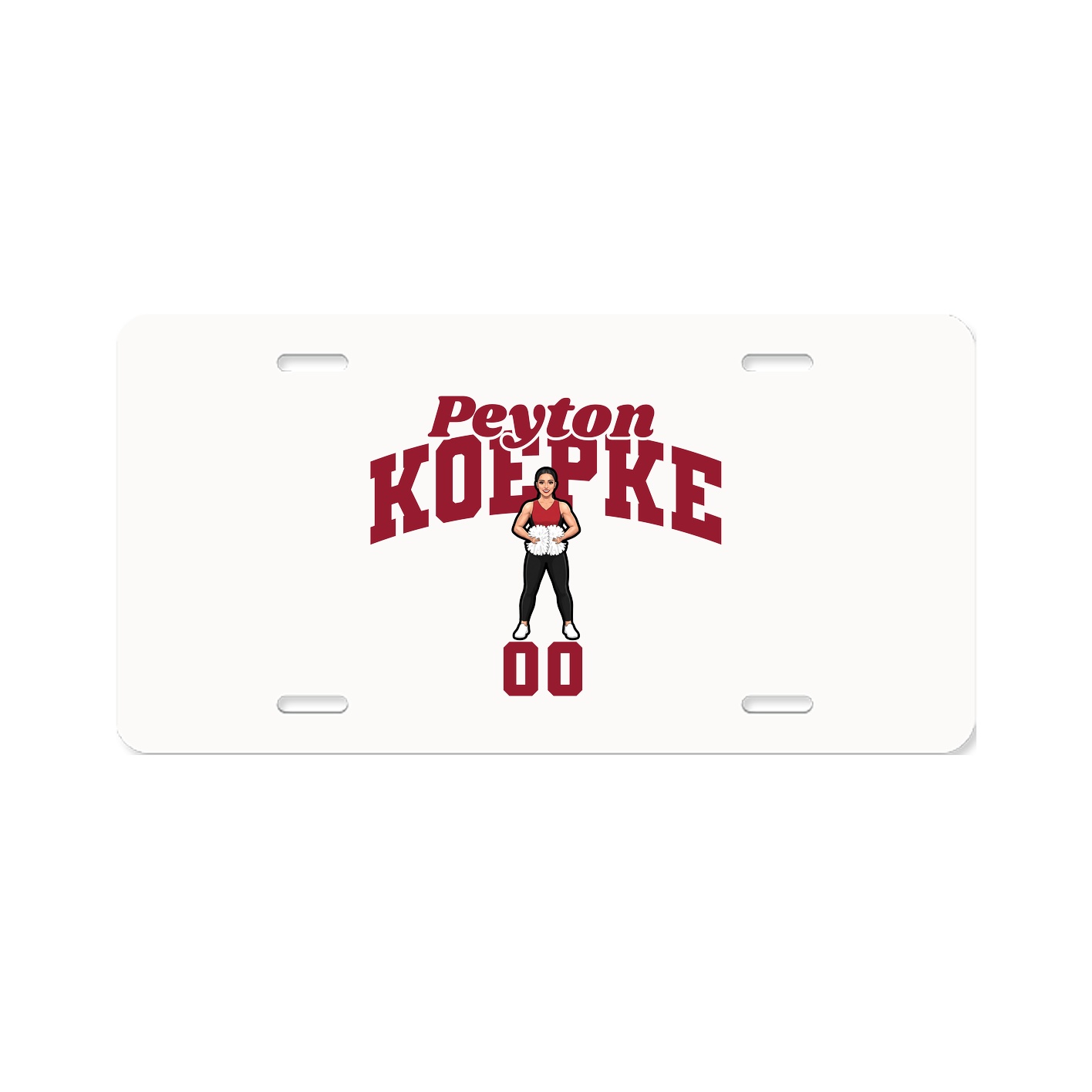 License Plate — Signature Arch in Classic