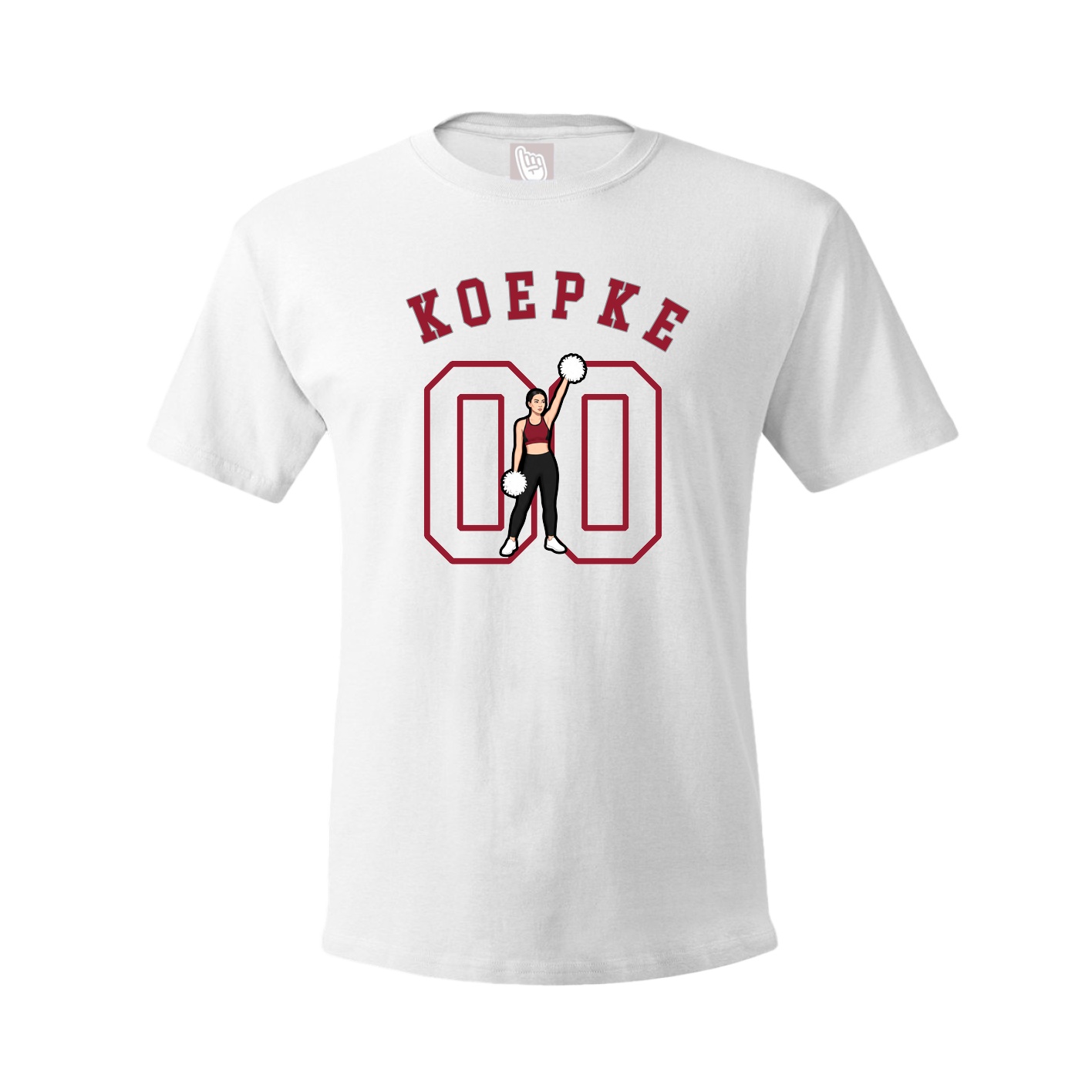 Tee — Shirsey Arch in White