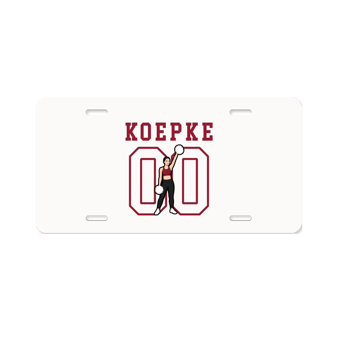 License Plate — Shirsey in Classic