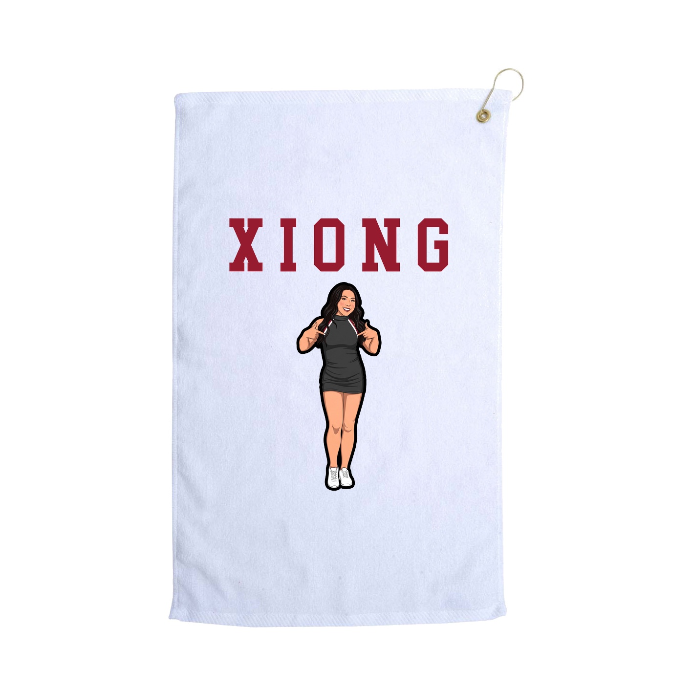 Golf Towel — Shirsey in White