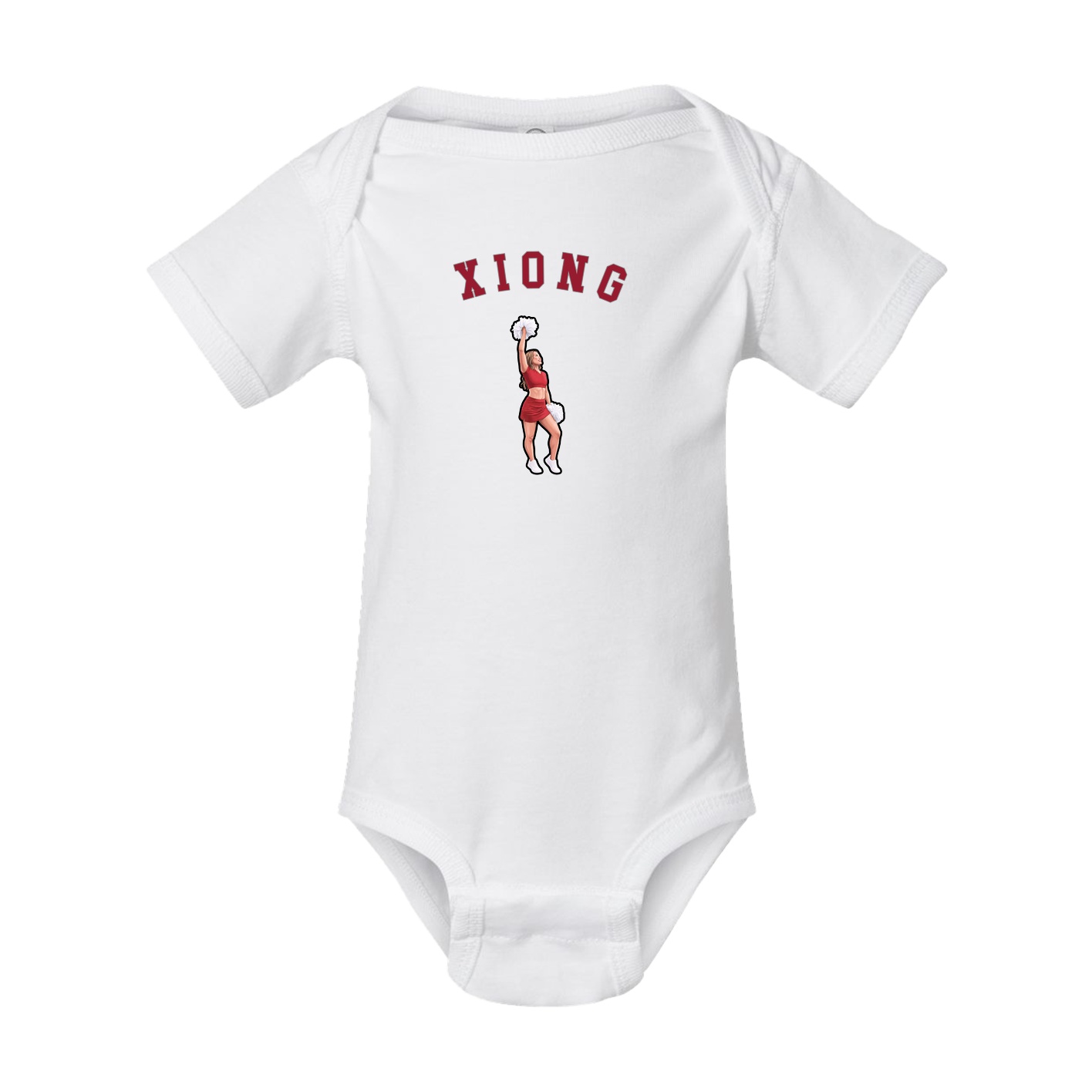 Baby Onesie — Shirsey Arch in White