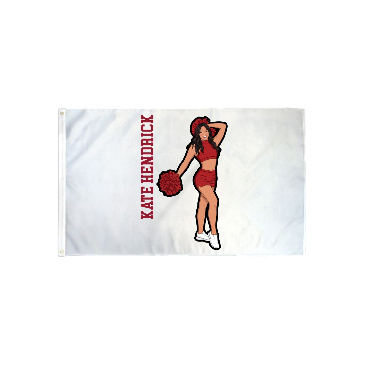 3x5 Flag — Name Vertical in Classic