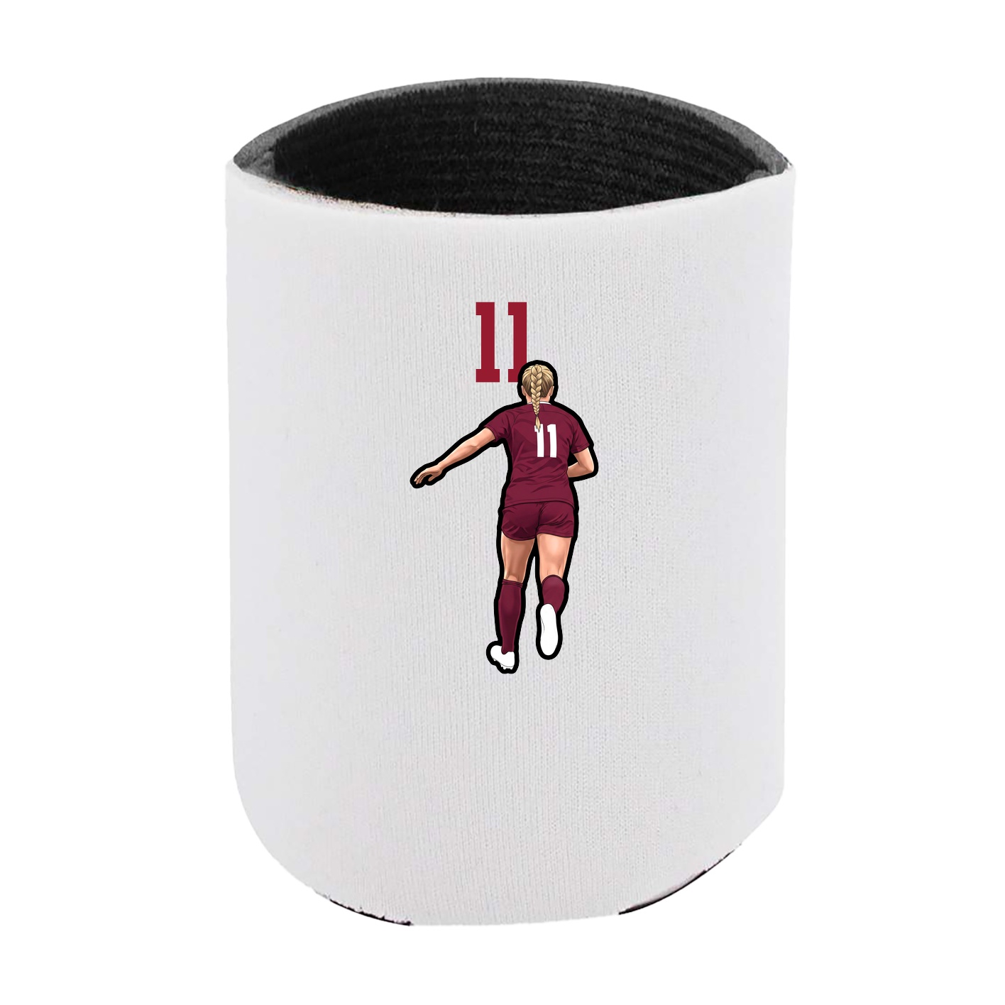 Can Holder — Number Top in White