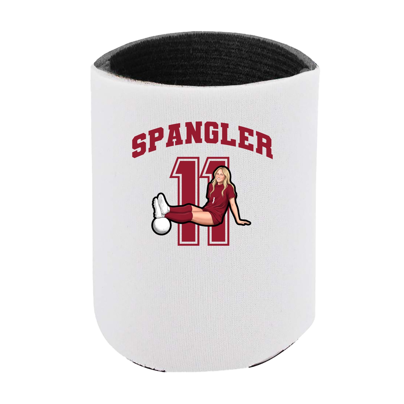 Can Holder — Number in White