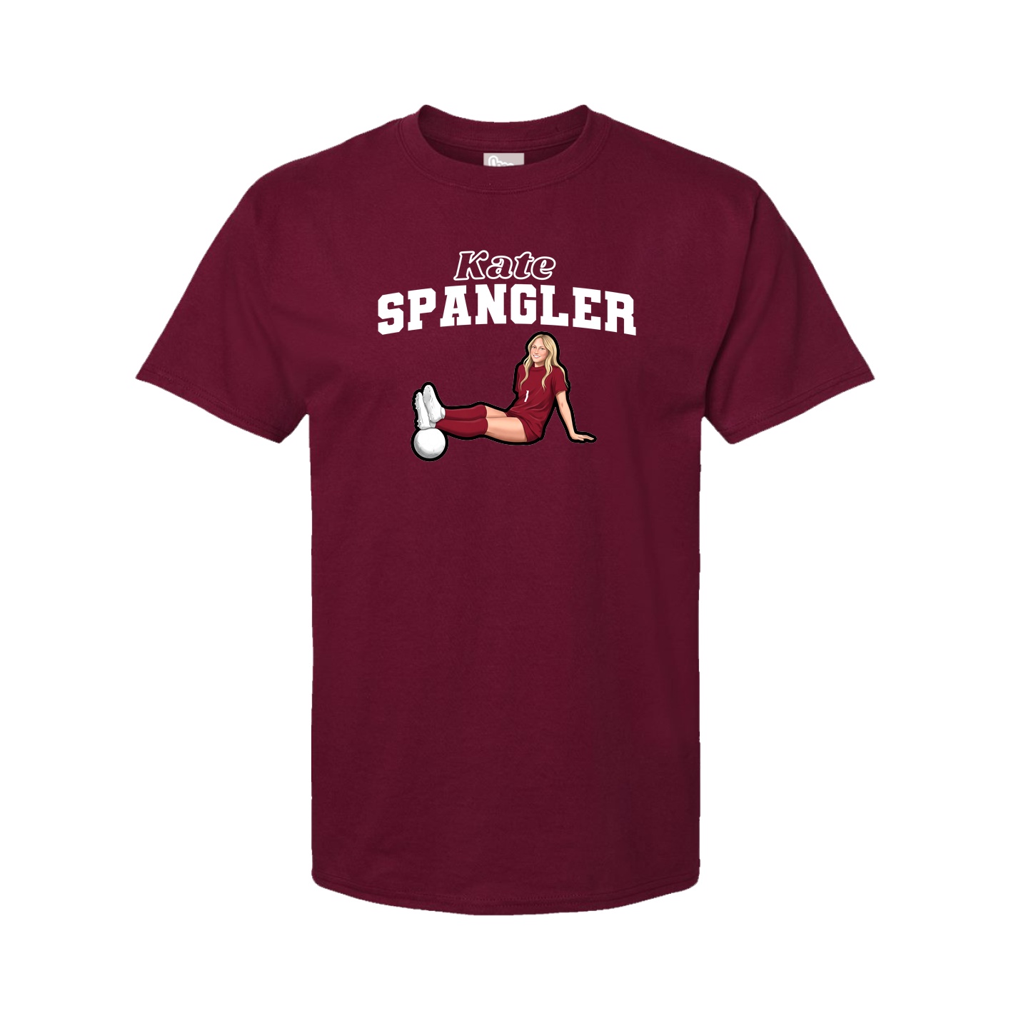 Youth Tee — Name Arch in Cardinal