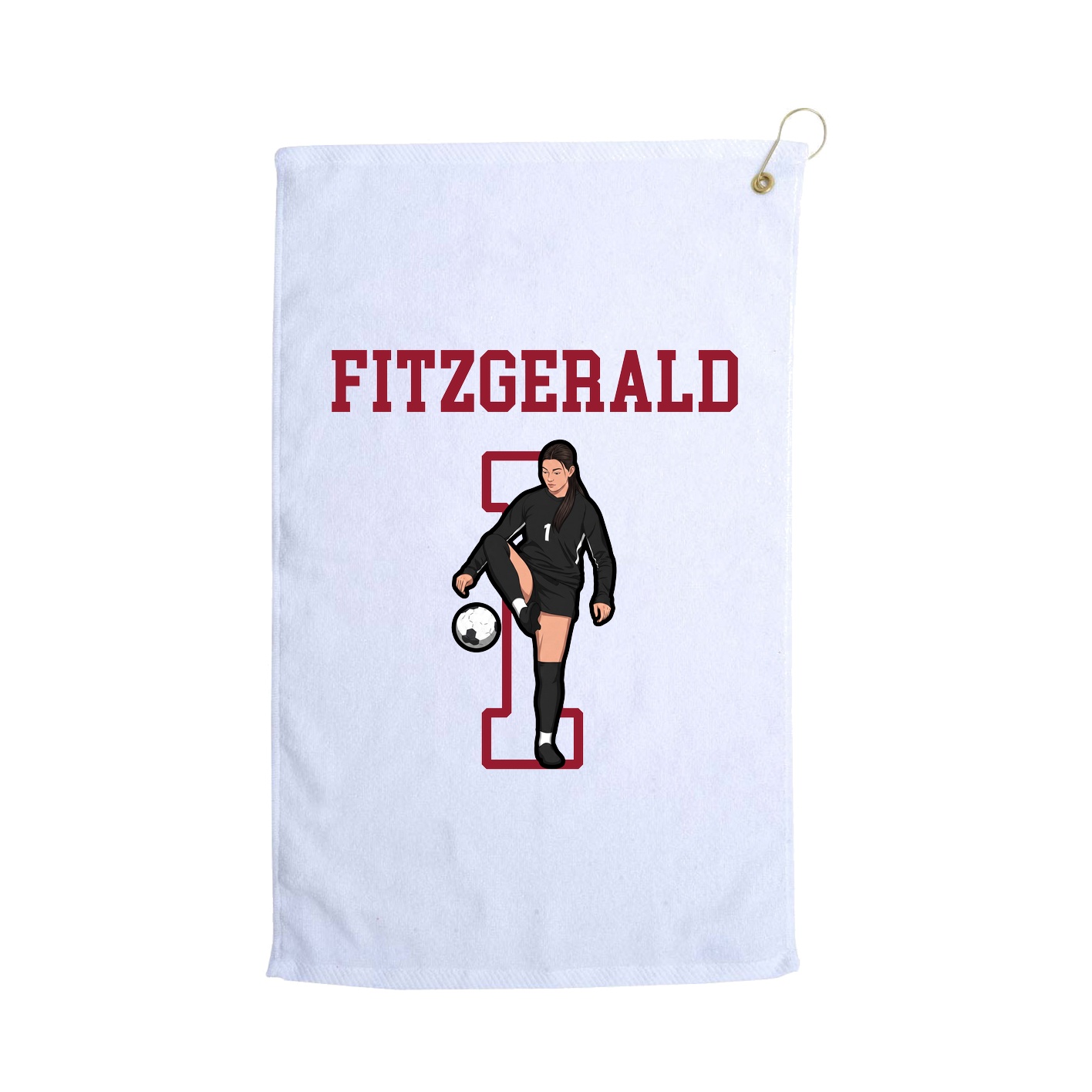 Golf Towel — Shirsey in White