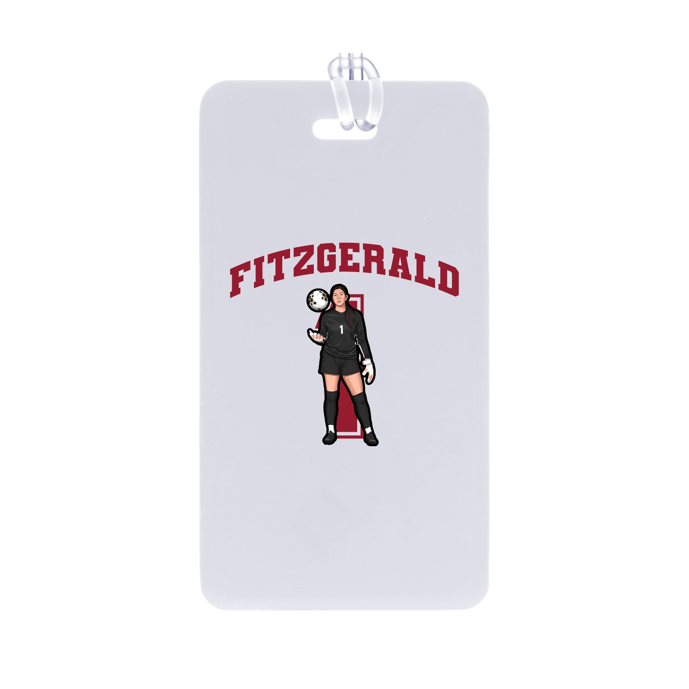 Bag Tag — Number in Classic