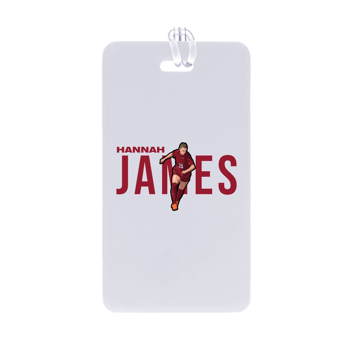 Bag Tag — Player Name in Classic