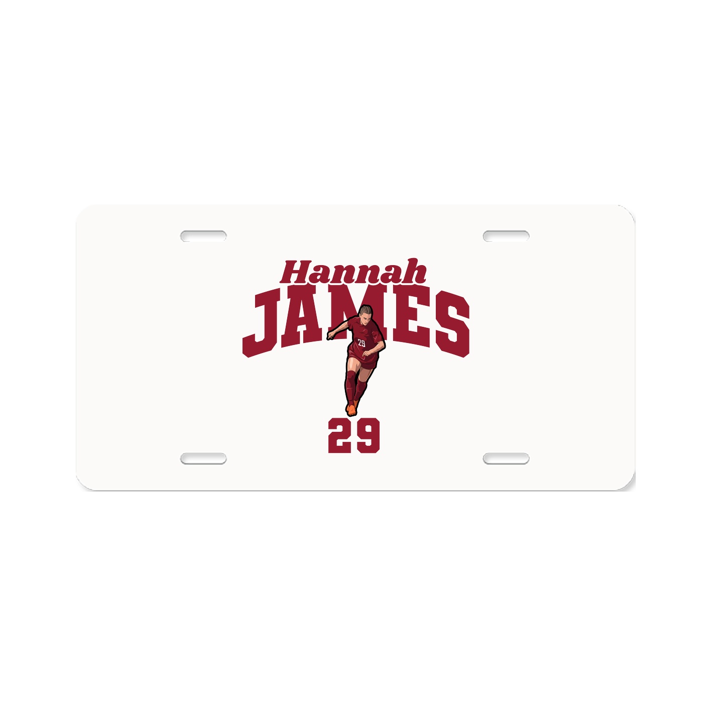 License Plate — Signature Arch in Classic