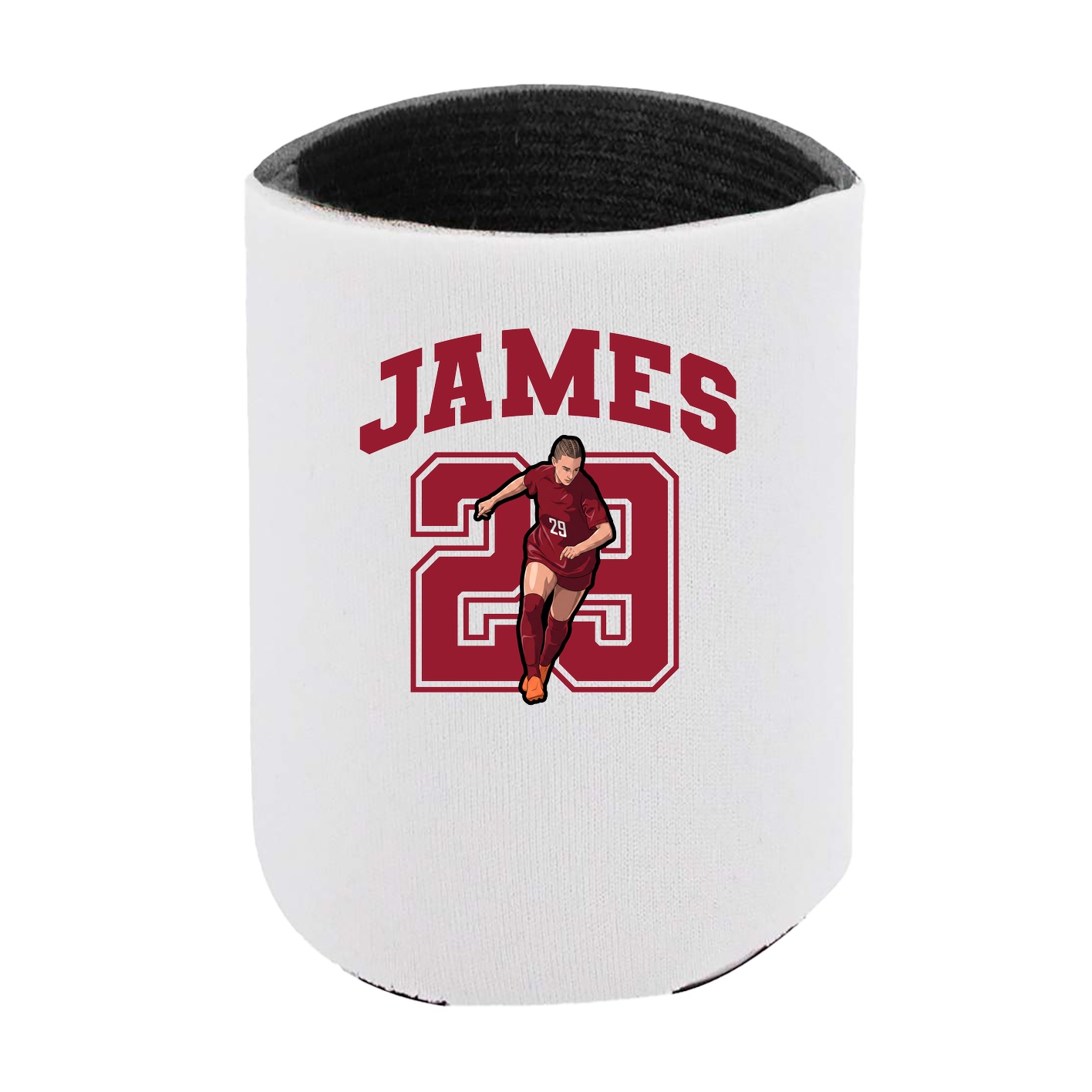 Can Holder — Number in White