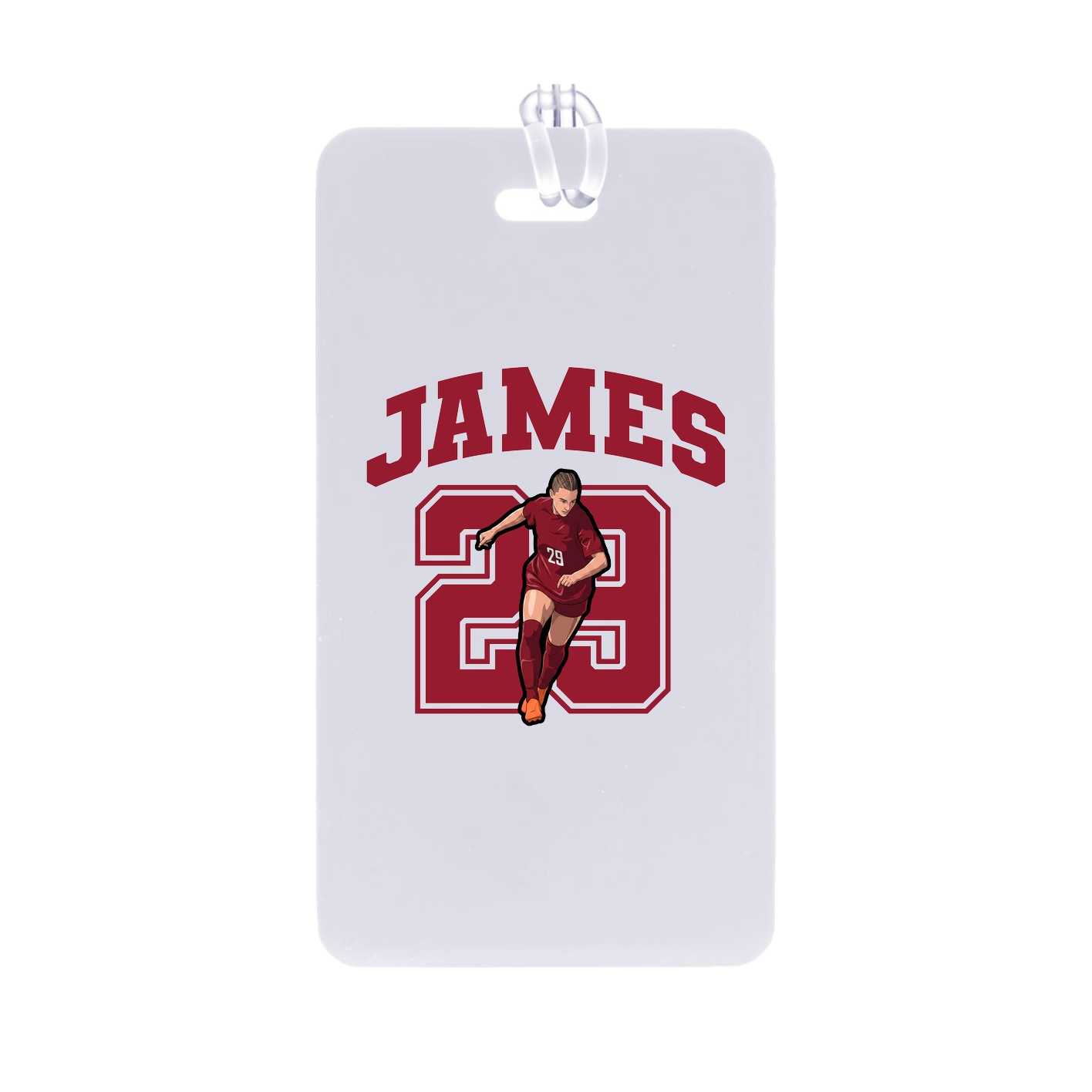 Bag Tag — Number in Classic