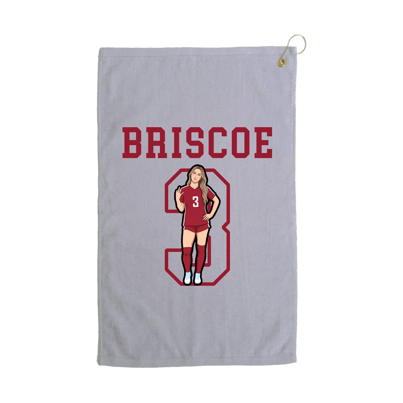 Golf Towel — Shirsey in Grey