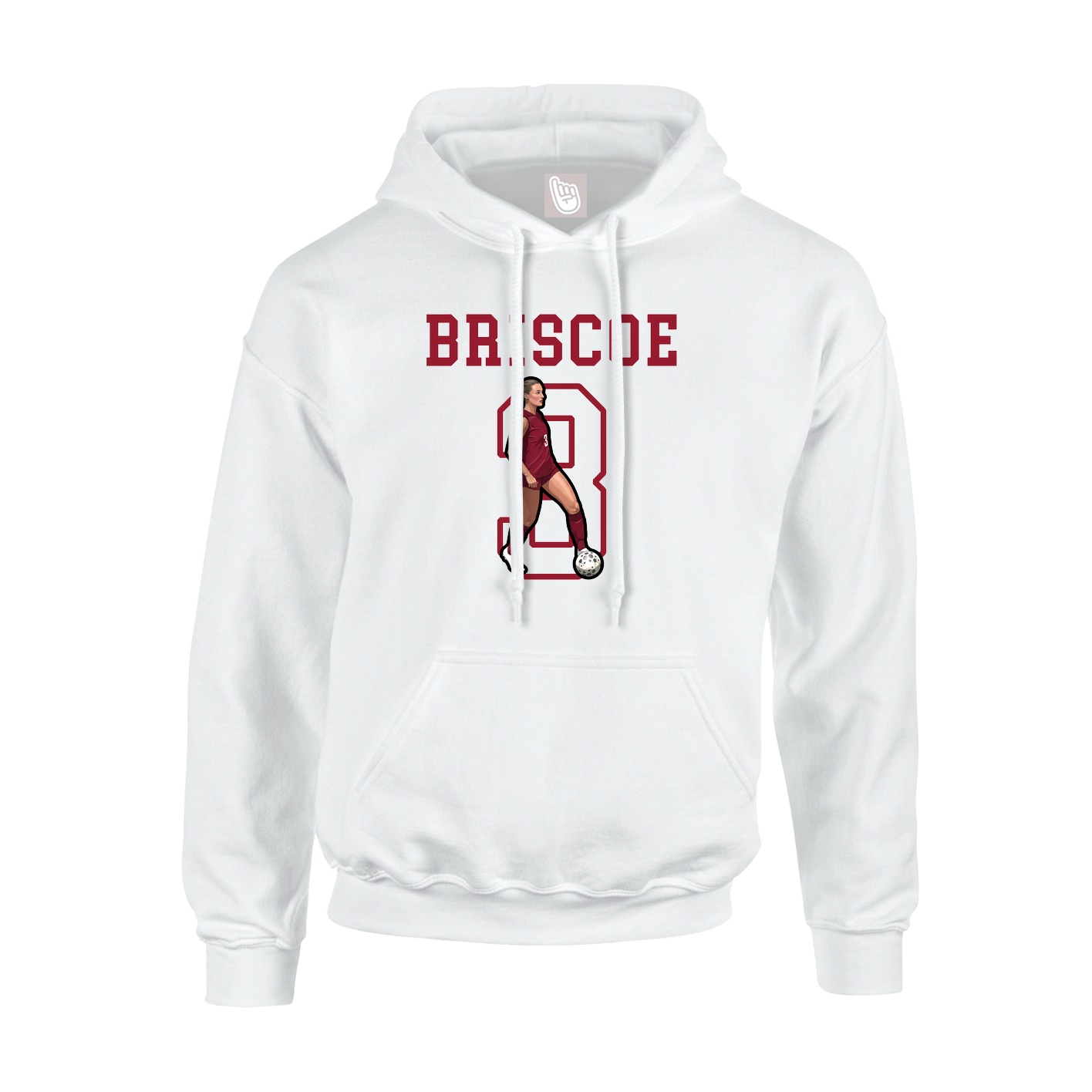 Youth Hoodie — Shirsey in White