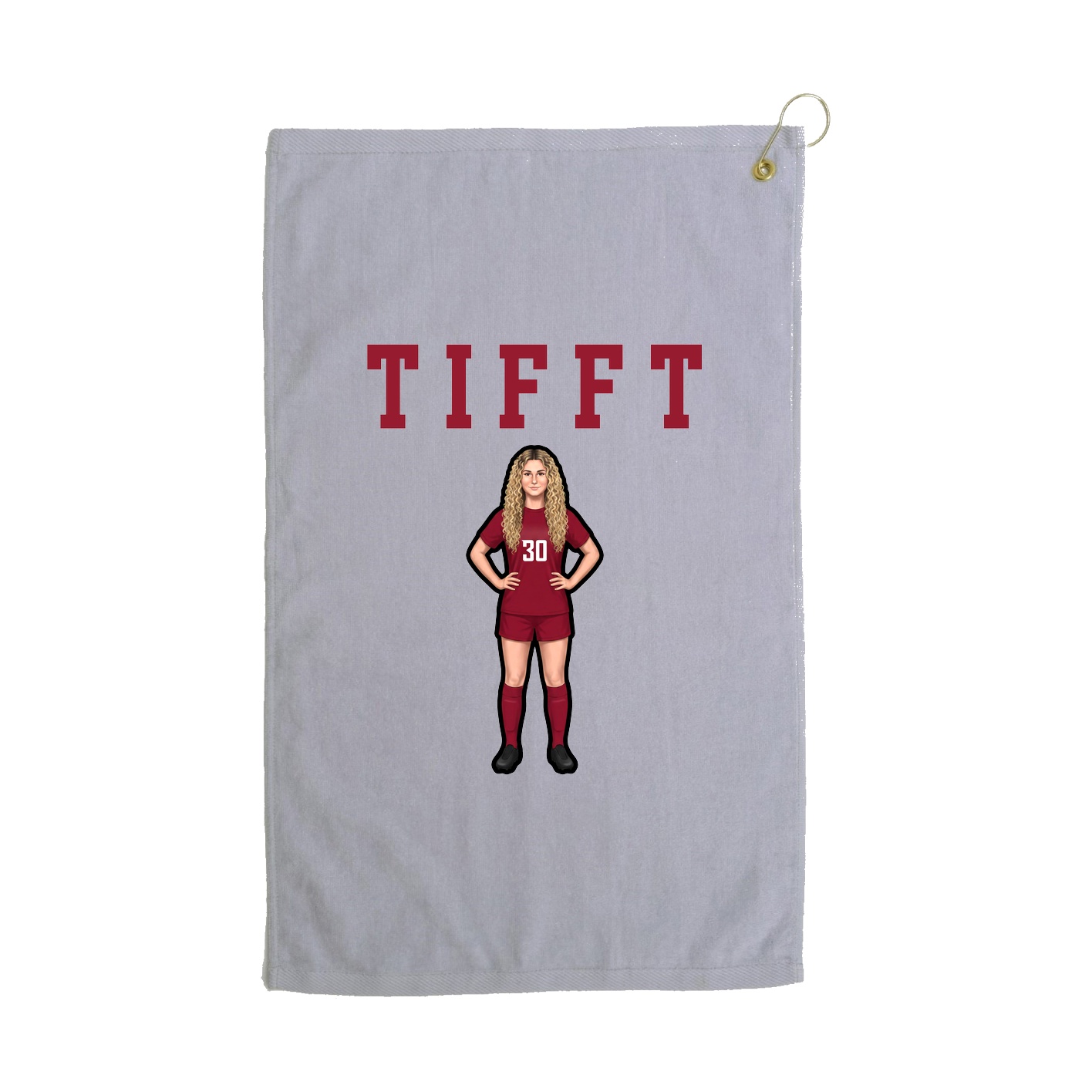 Golf Towel — Shirsey in Grey