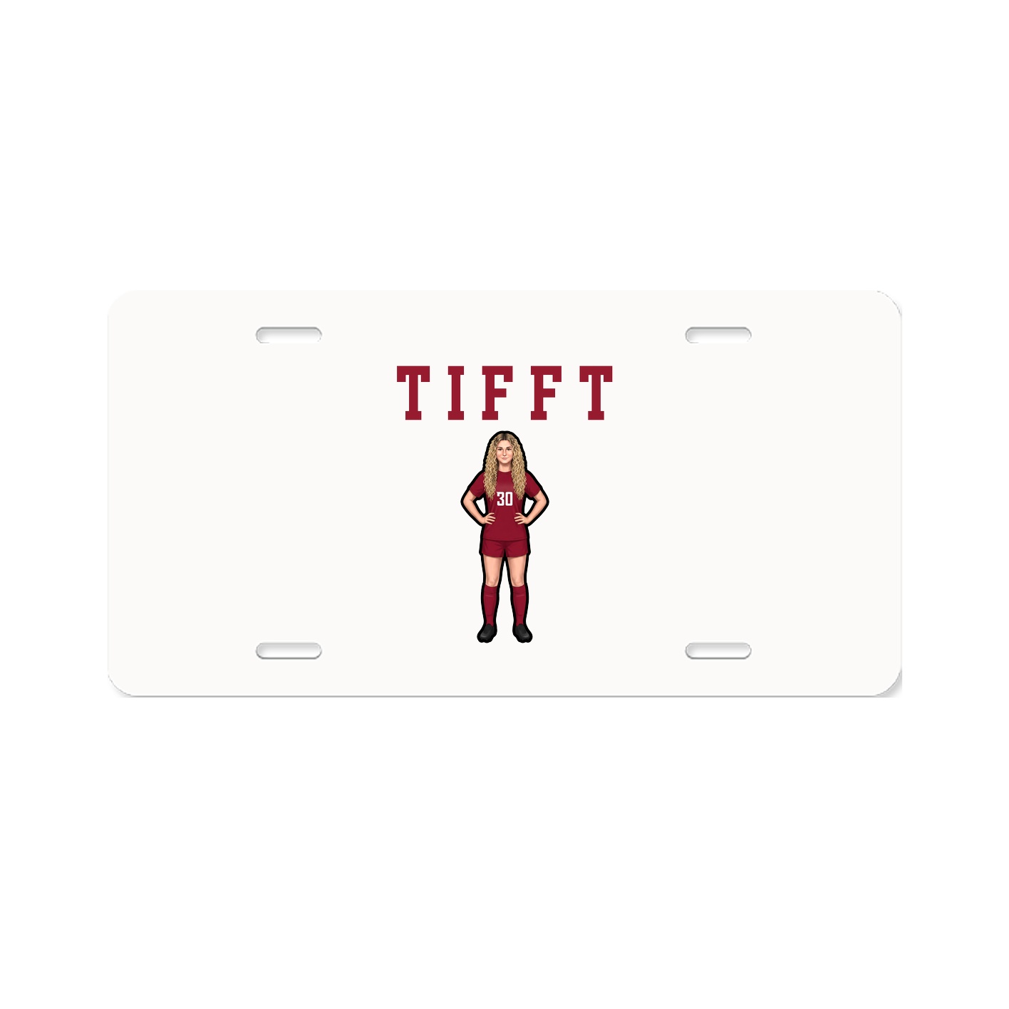 License Plate — Shirsey in Classic