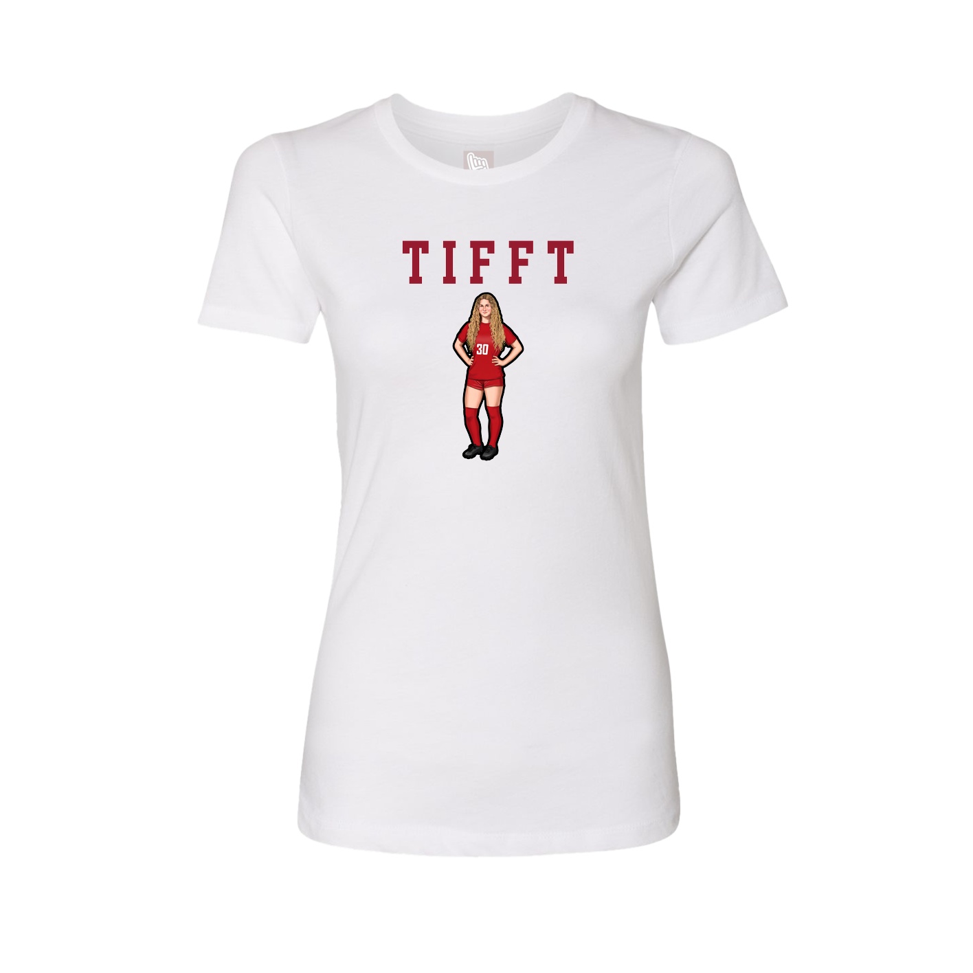 Fitted Women's Tee — Shirsey in White