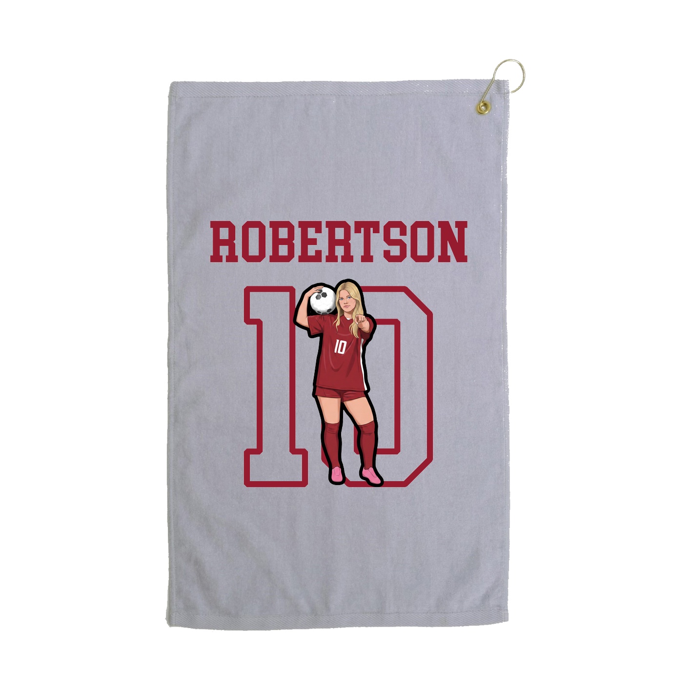 Golf Towel — Shirsey in Grey