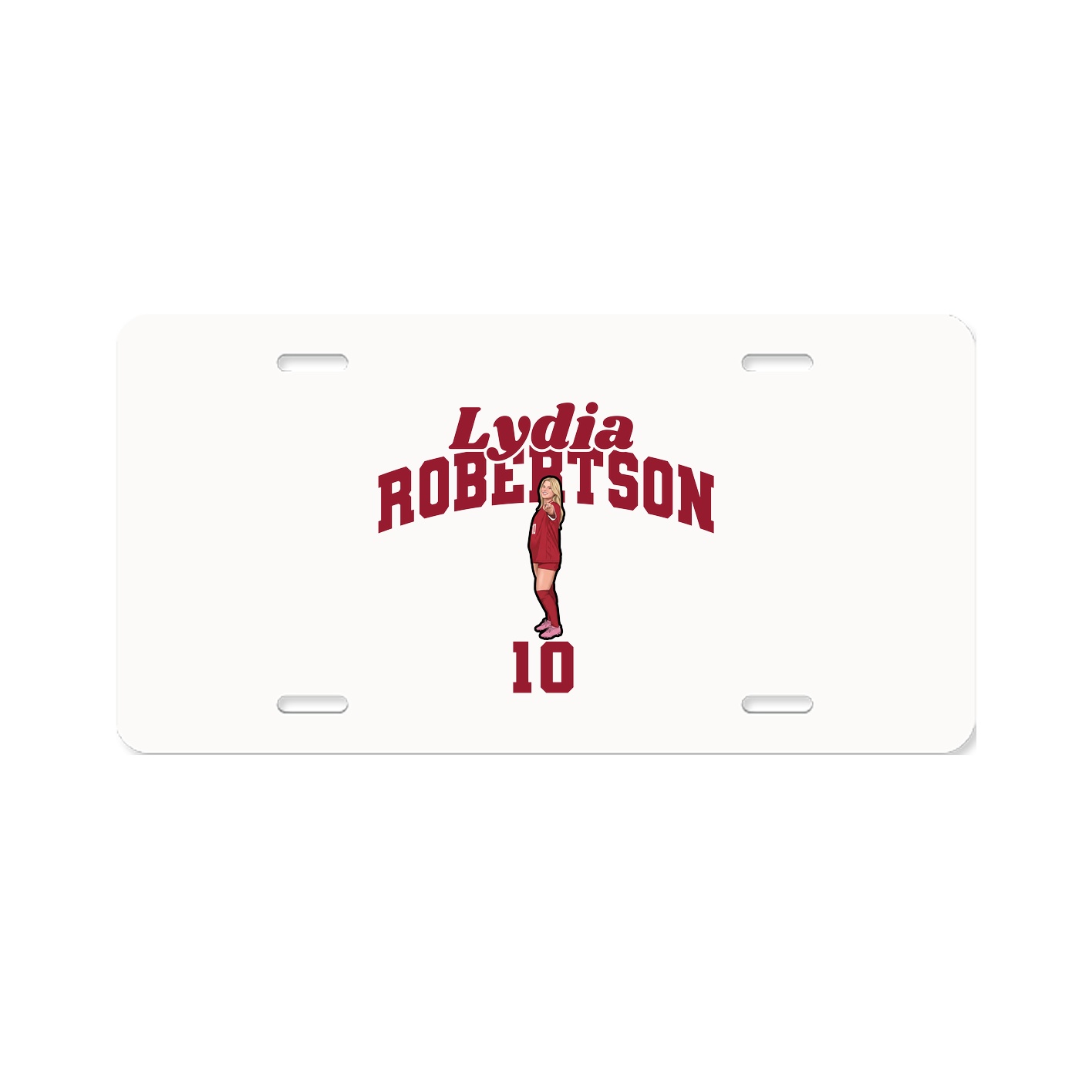 License Plate — Signature Arch in Classic