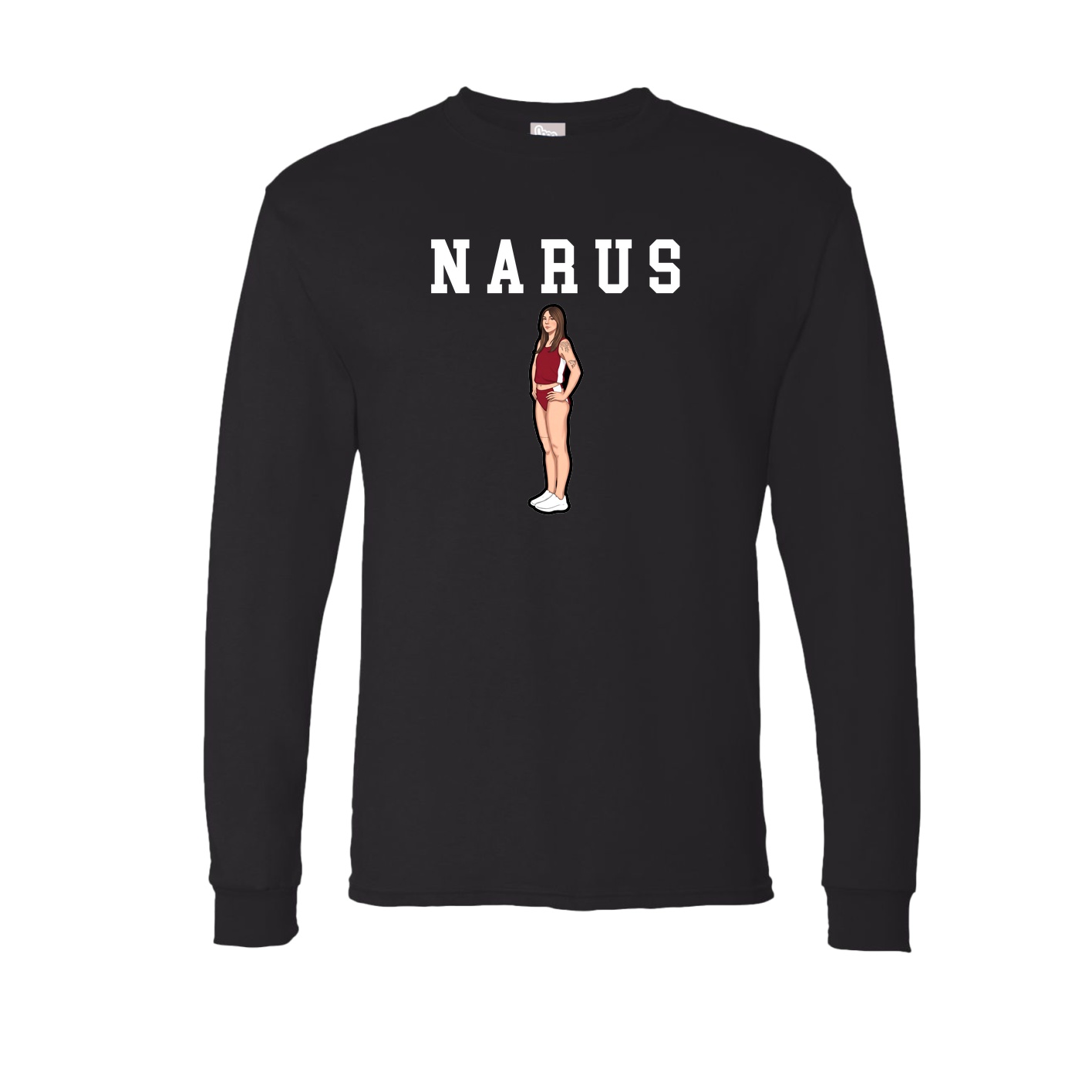 Long Sleeve Tee — Shirsey in Black