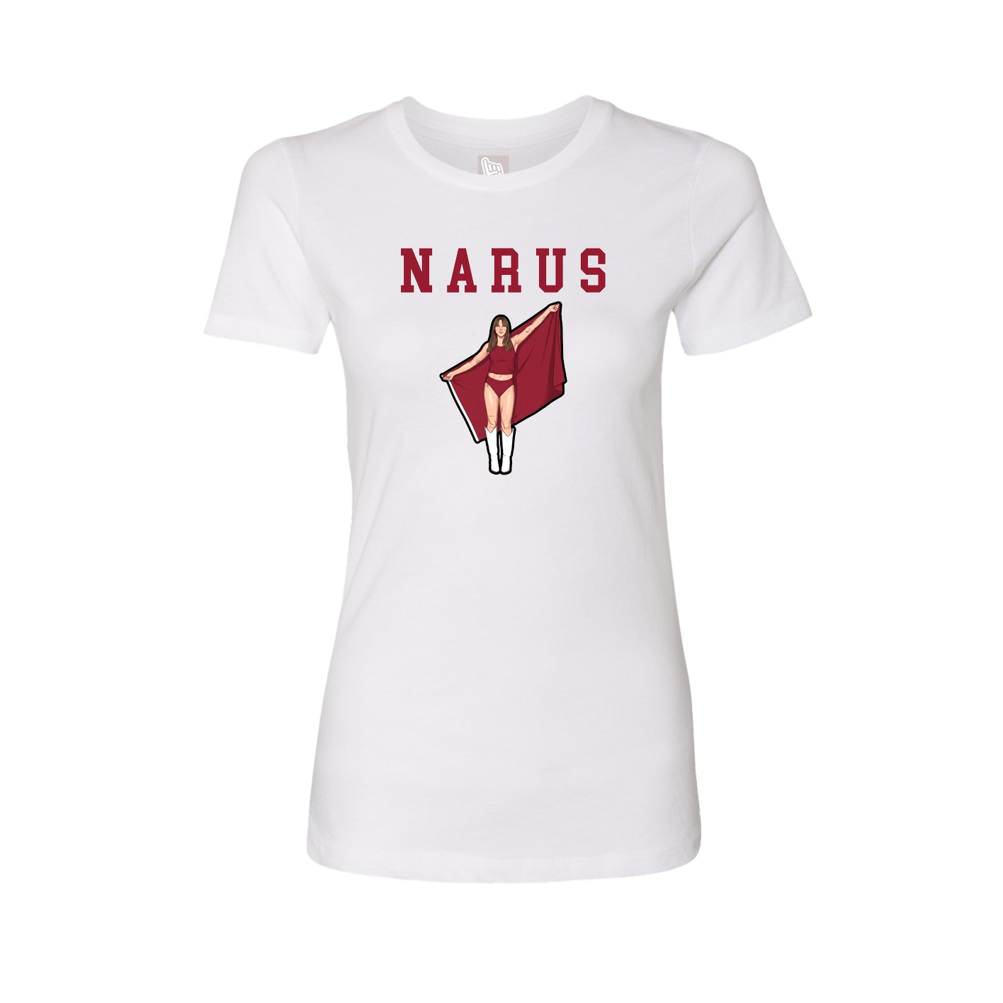Fitted Women's Tee — Shirsey in White