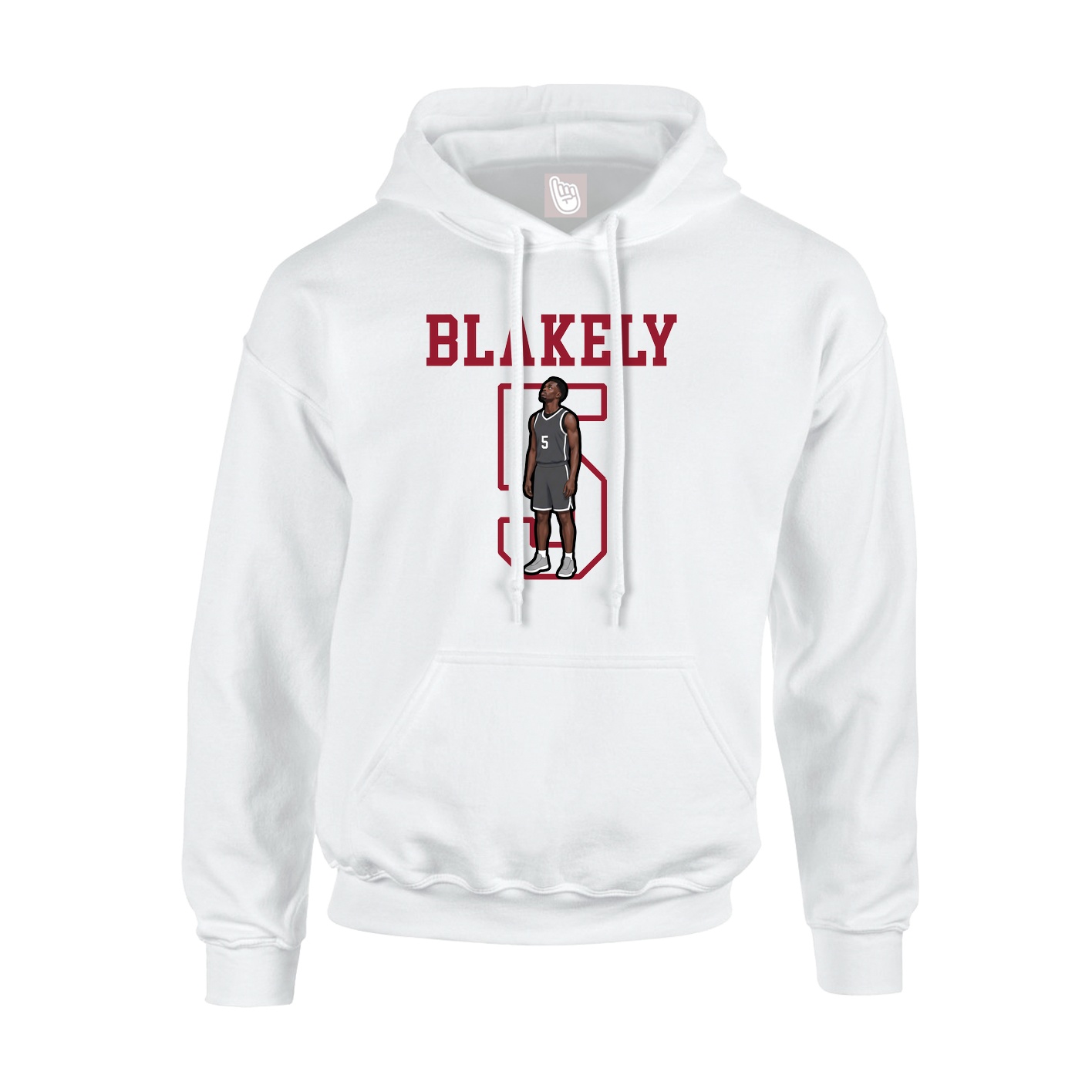 Youth Hoodie — Shirsey in White