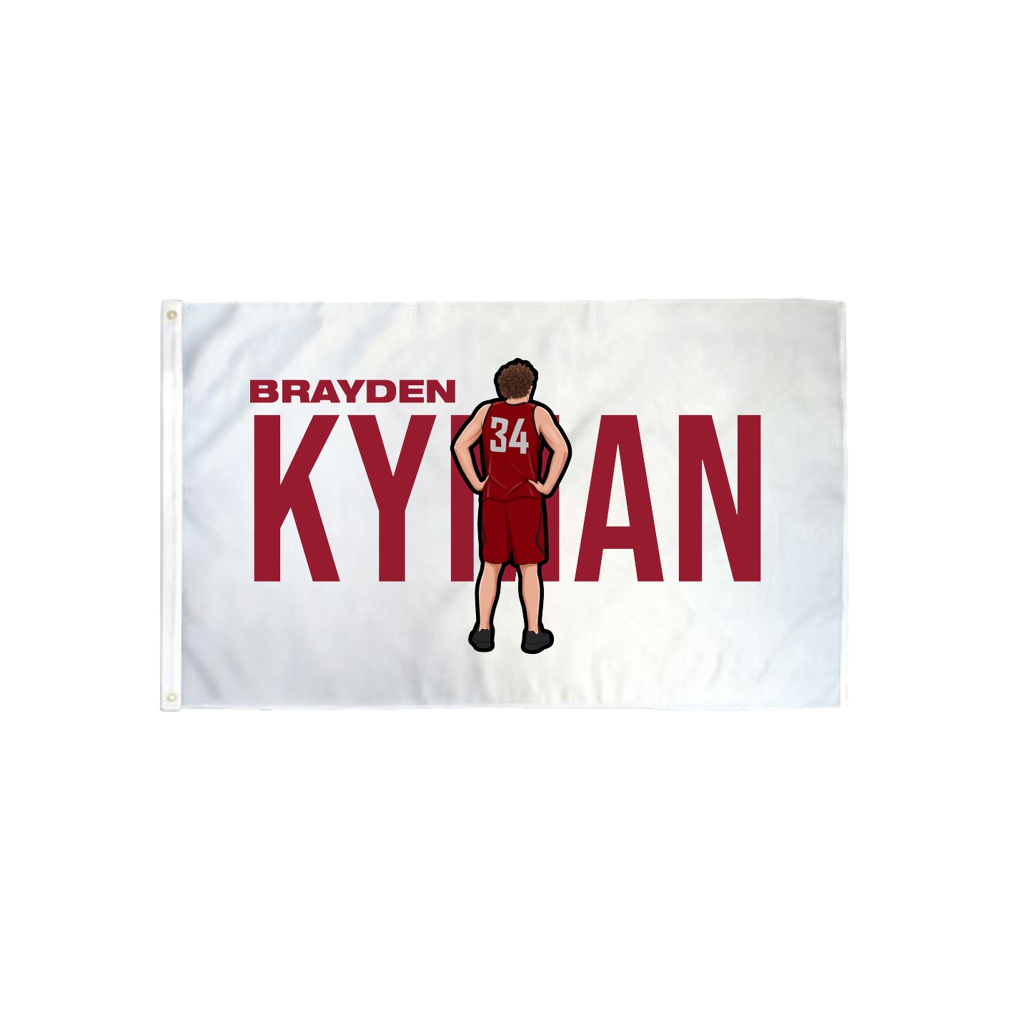 3x5 Flag — Player Name in Classic