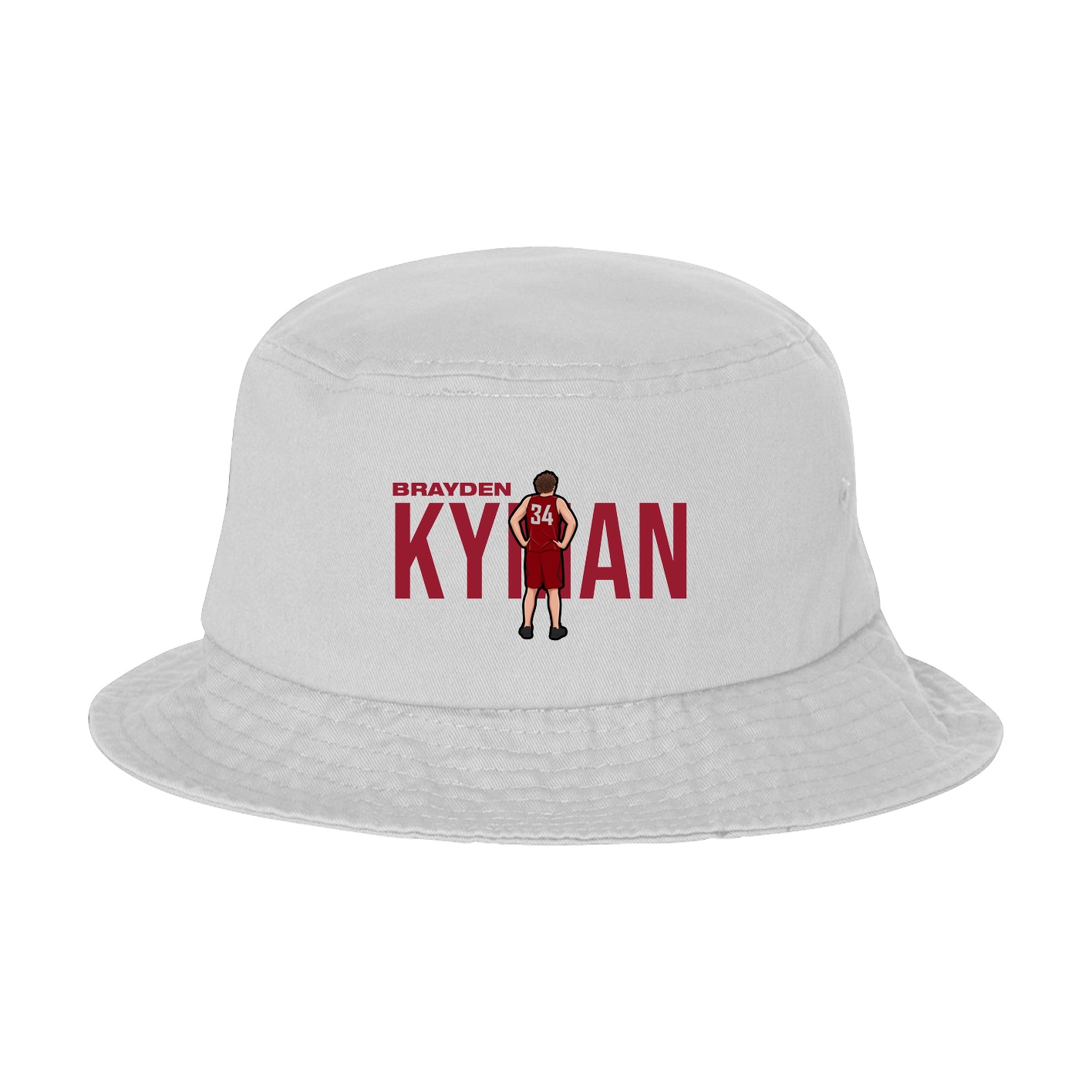 Bucket Cap — Player Name in White