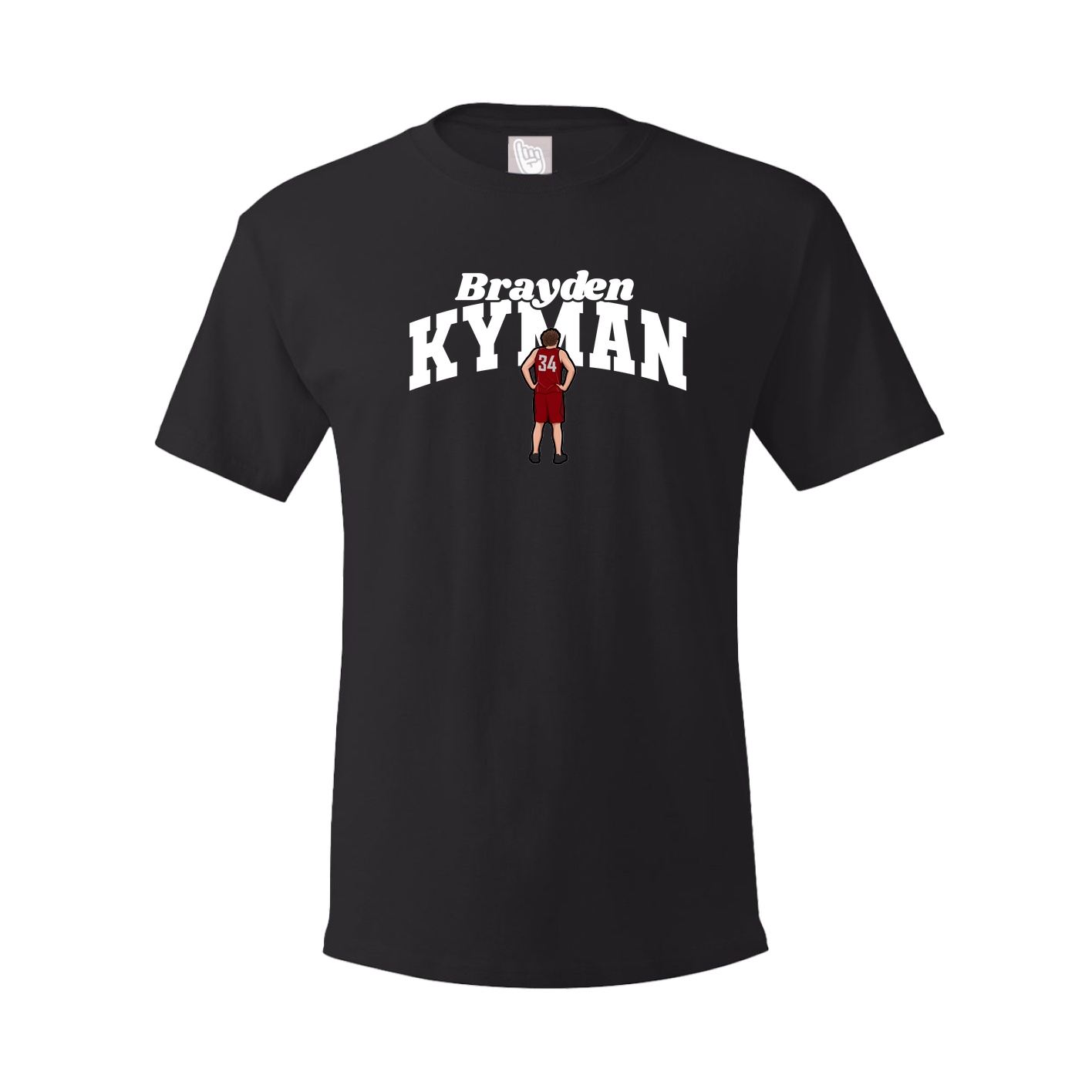 Tee — Signature Arch in Black