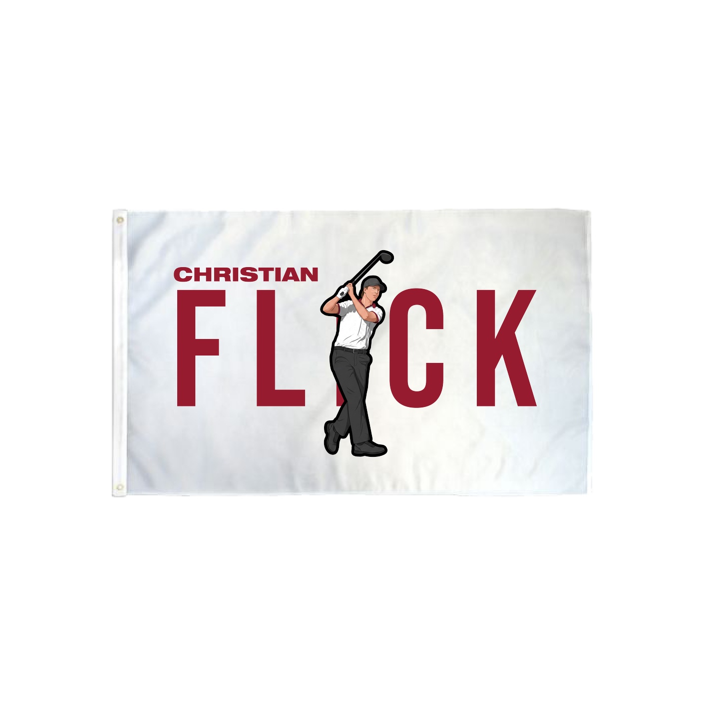 3x5 Flag — Player Name in Classic