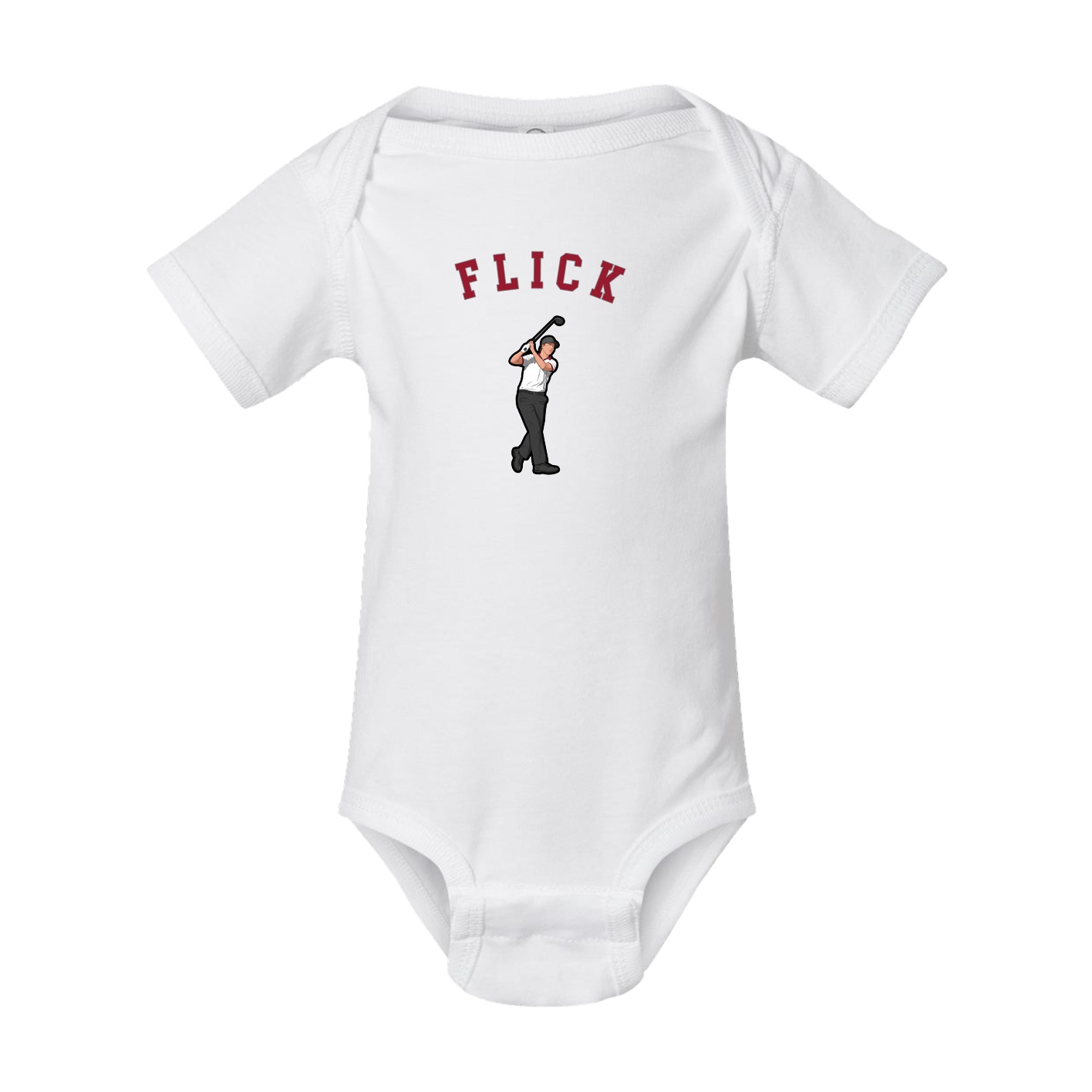 Baby Onesie — Shirsey Arch in White