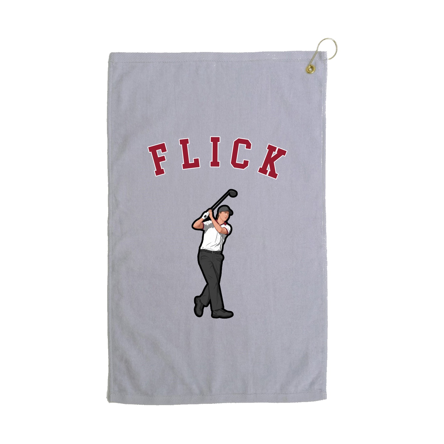 Golf Towel — Shirsey Arch in Grey