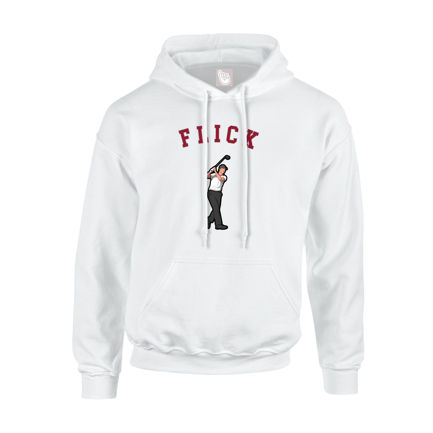 Hoodie — Shirsey Arch in White