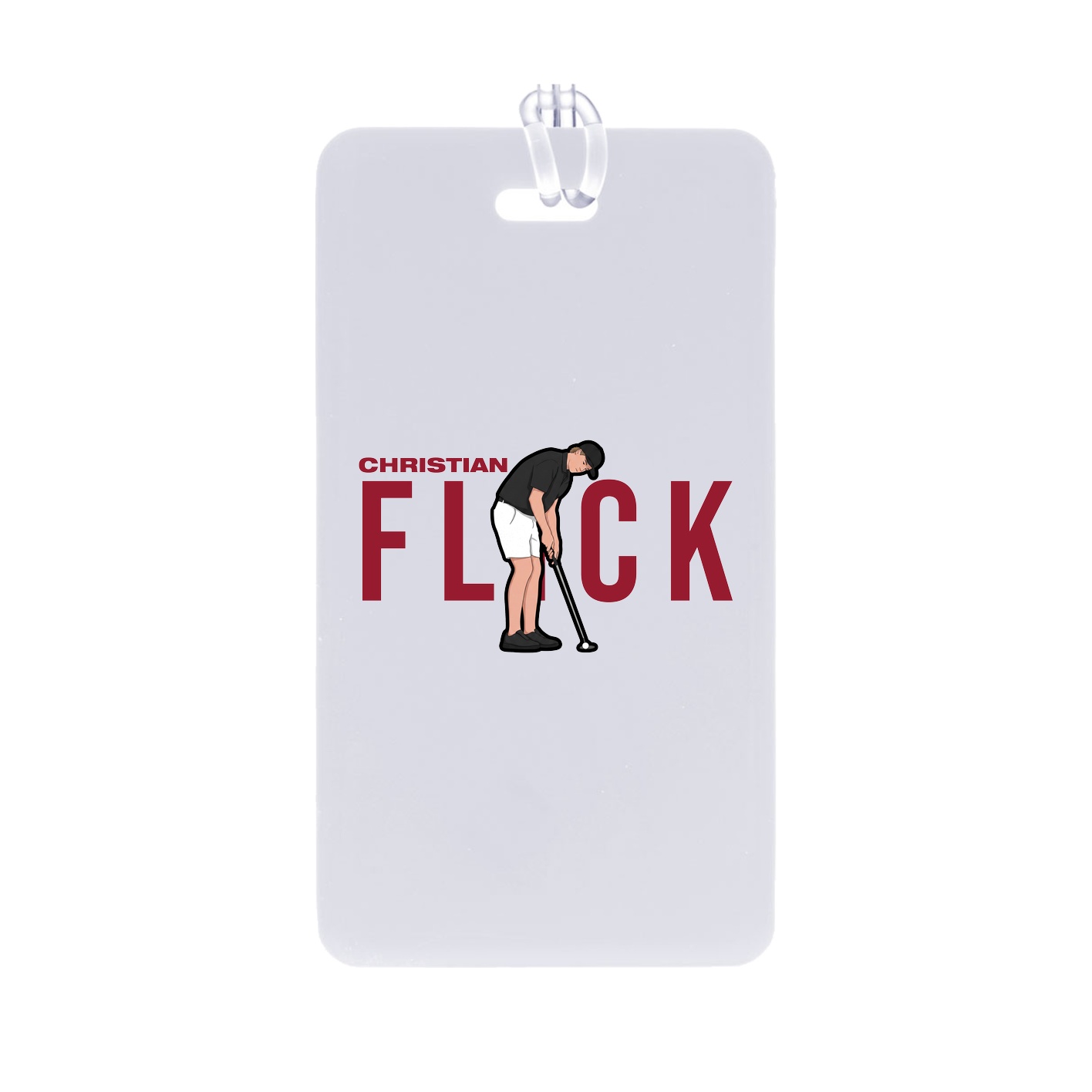 Bag Tag — Player Name in Classic