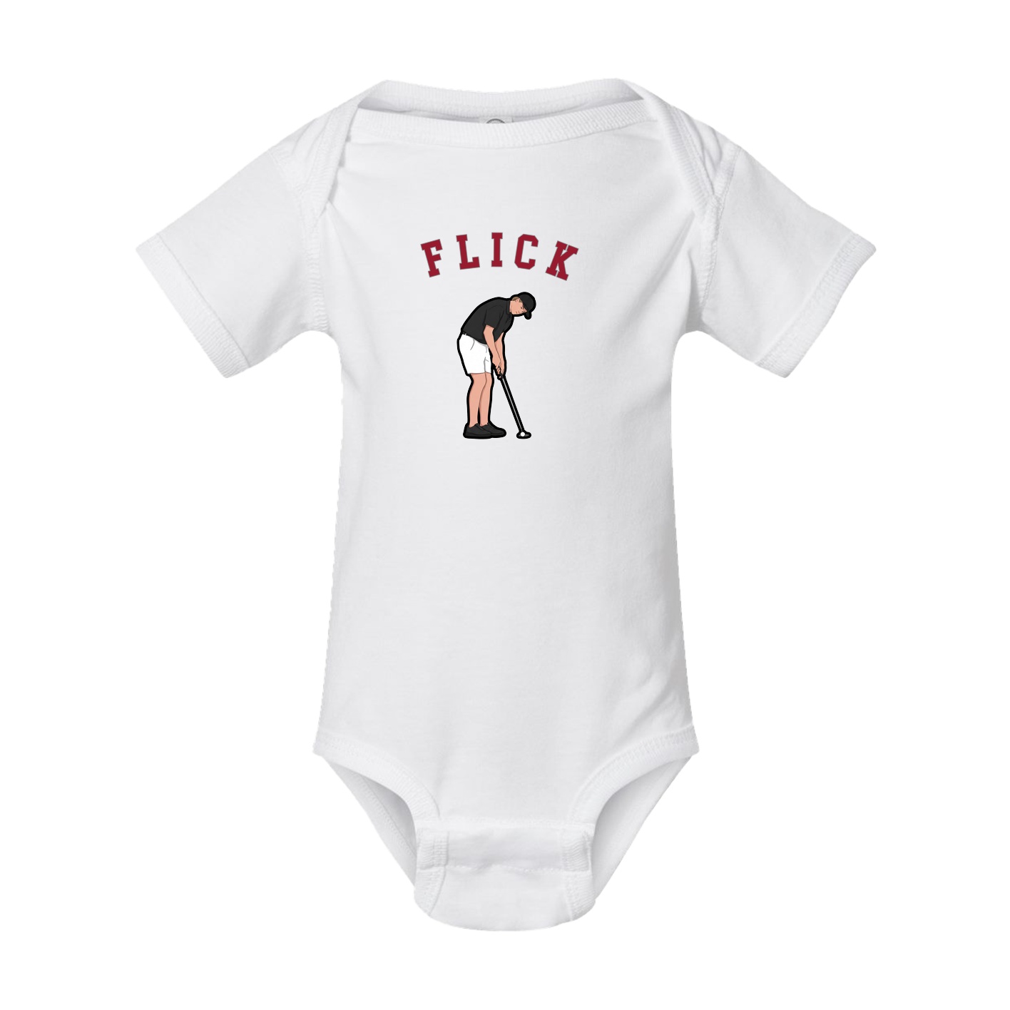 Baby Onesie — Shirsey Arch in White