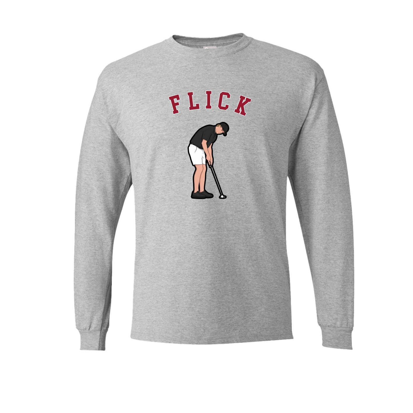 Long Sleeve Tee — Shirsey Arch in Grey